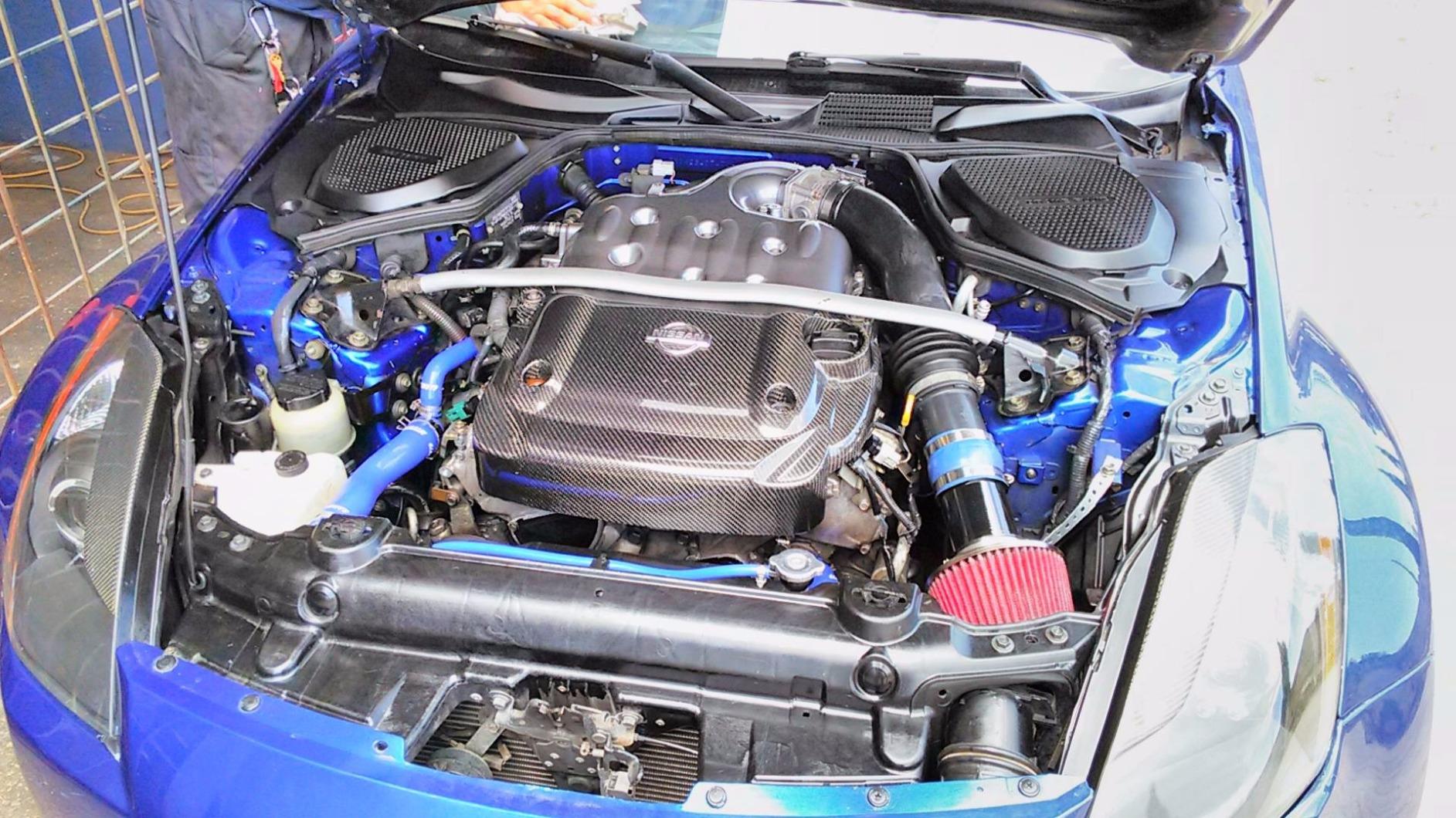 Mishimoto MMHOSE-350Z-03RD Silicone Radiator Hose Kit Compatible With Nissan 350Z 2003-2006 Red customer photo 2
