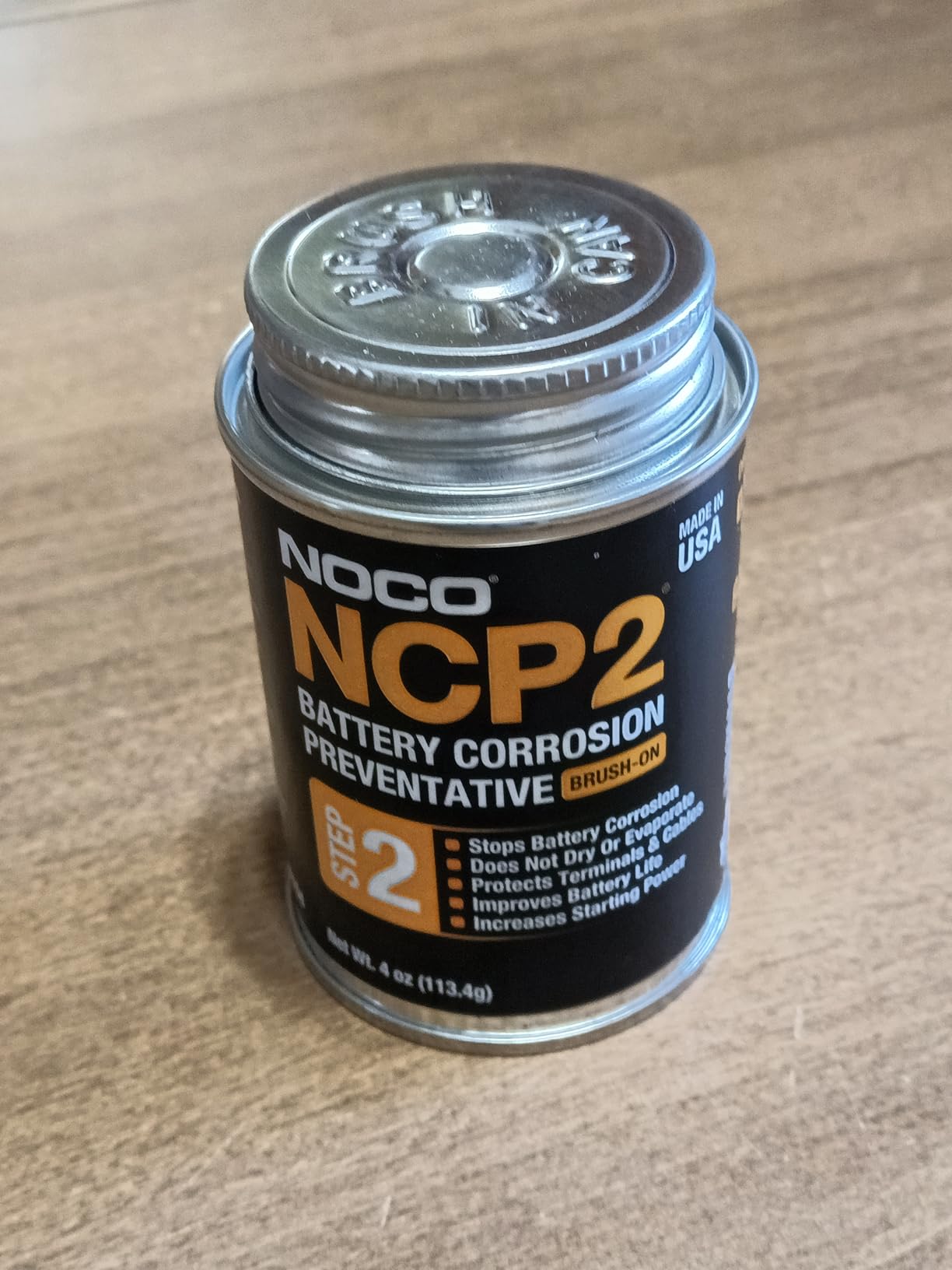 NOCO NCP2 CB104 4 Oz Oil-Based Brush-On Battery Corrosion Preventative, Corrosion Inhibitor, and Battery Terminal Protector Grease customer photo 1