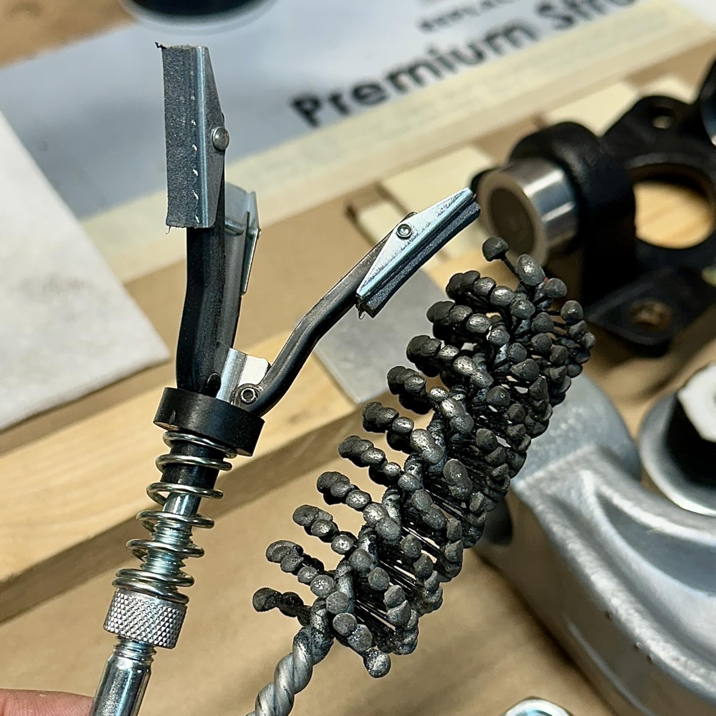 OEMTOOLS 25028 Adjustable Brake Cylinder Hone, Perfect for Brake Repair and Engine Cylinder Honing, Medium Grit Honing Tool for Smooth Finishes customer photo 1