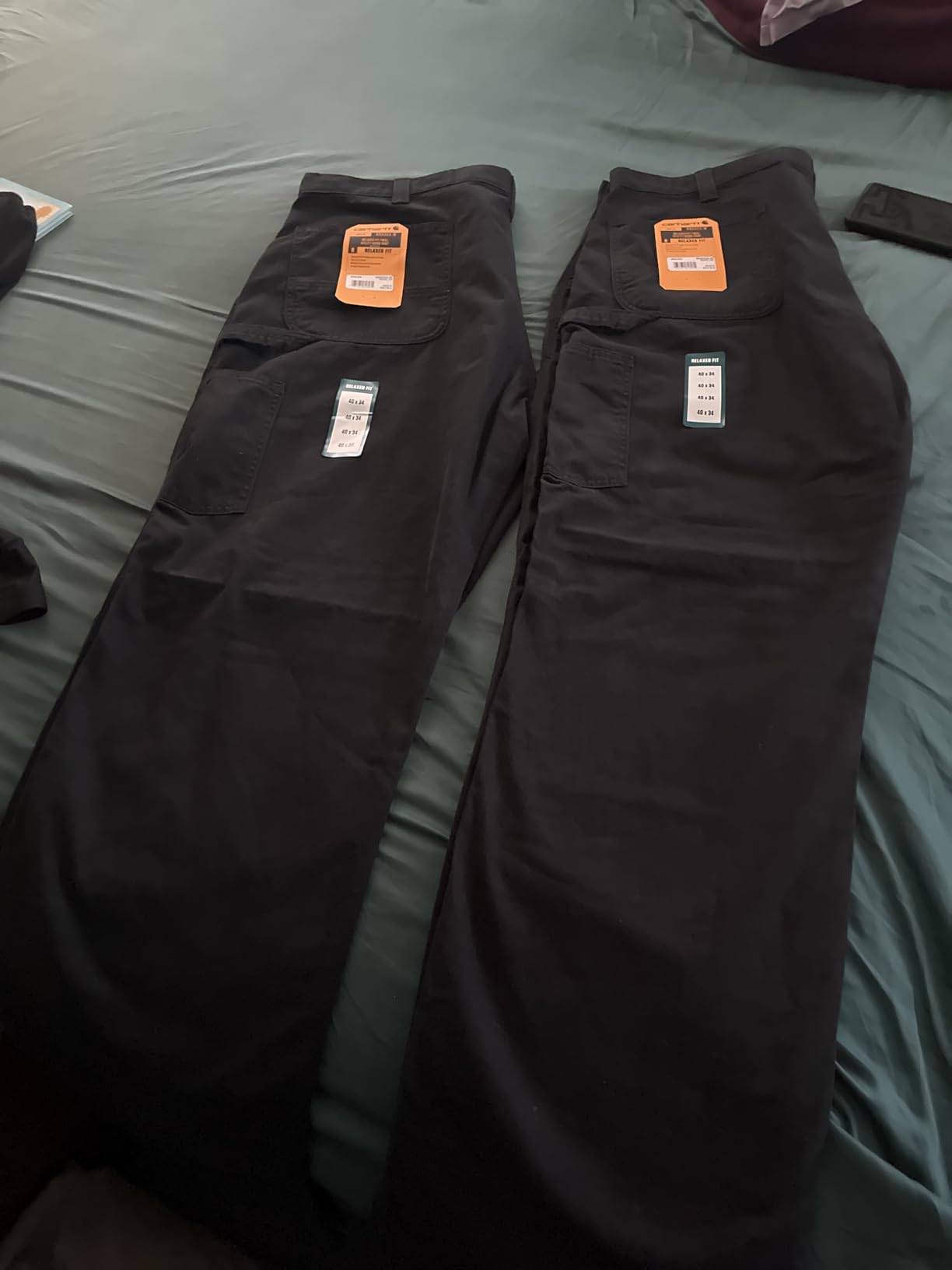 Carhartt Men's Relaxed Straight Twill Dungaree customer photo 1