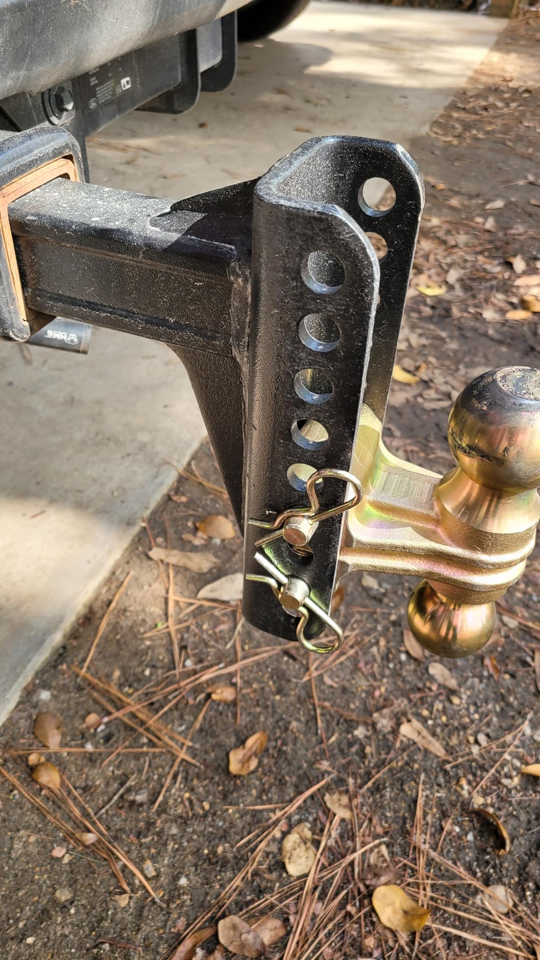 CURT Manufacturing 45900 Channel-Style Adjustable Dual Ball Mount customer photo 1