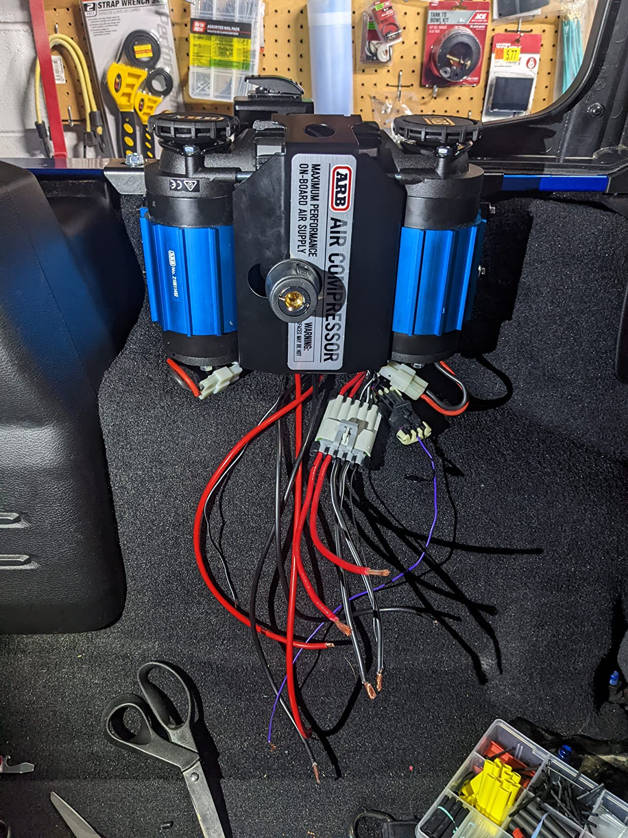 ARB CKMTA12 '12V' On-Board Twin High Performance Air Compressor, Ideal for Air Lockers Locking Differentials, Tire Inflator, Air Horn, Air Tools and Pneumatic Tools customer photo 2