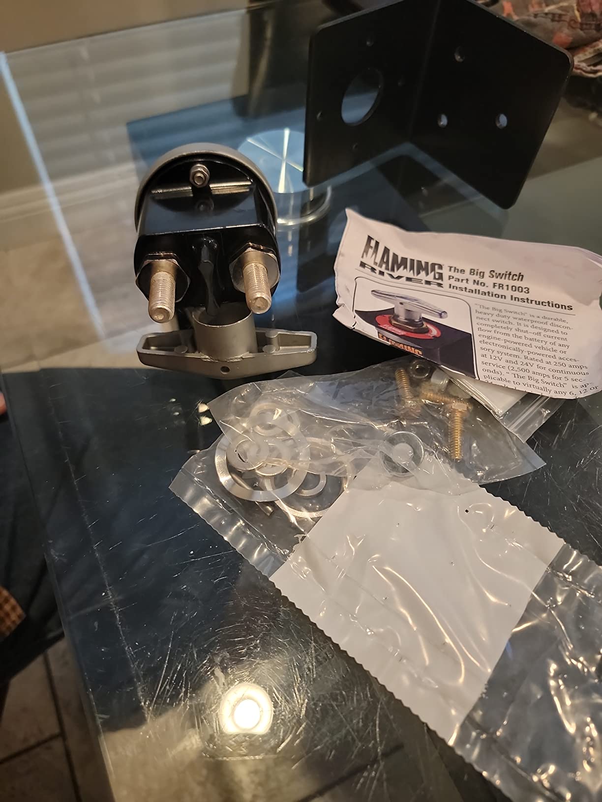 Flaming River FR1003 Battery Disconnect Big Switch customer photo 2