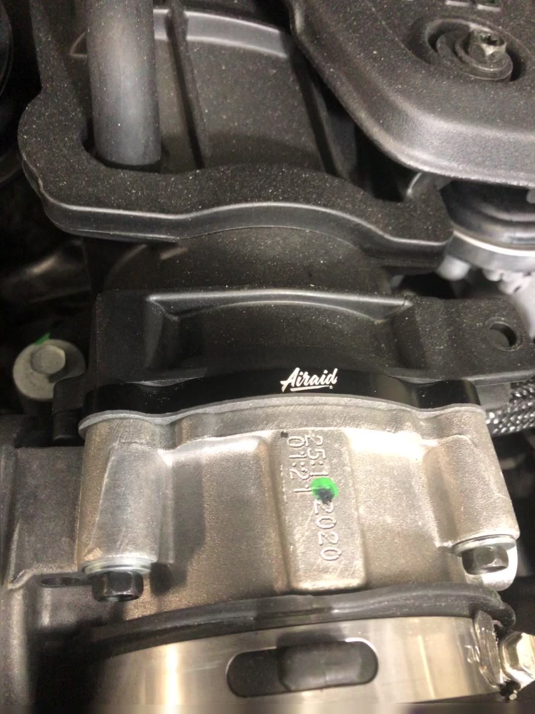 Airaid 300-637 PowerAid Throttle Body Spacer customer photo 1