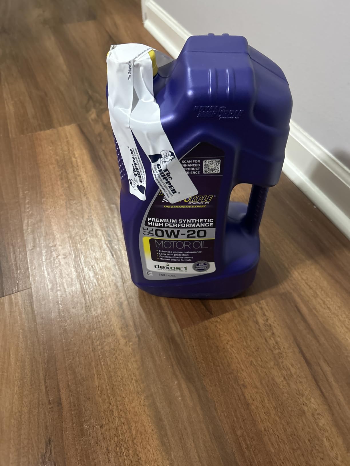 Royal Purple ROY51020 API-Licensed SAE 0W-20 High Performance Synthetic Motor Oil - 5 qt. customer photo 2