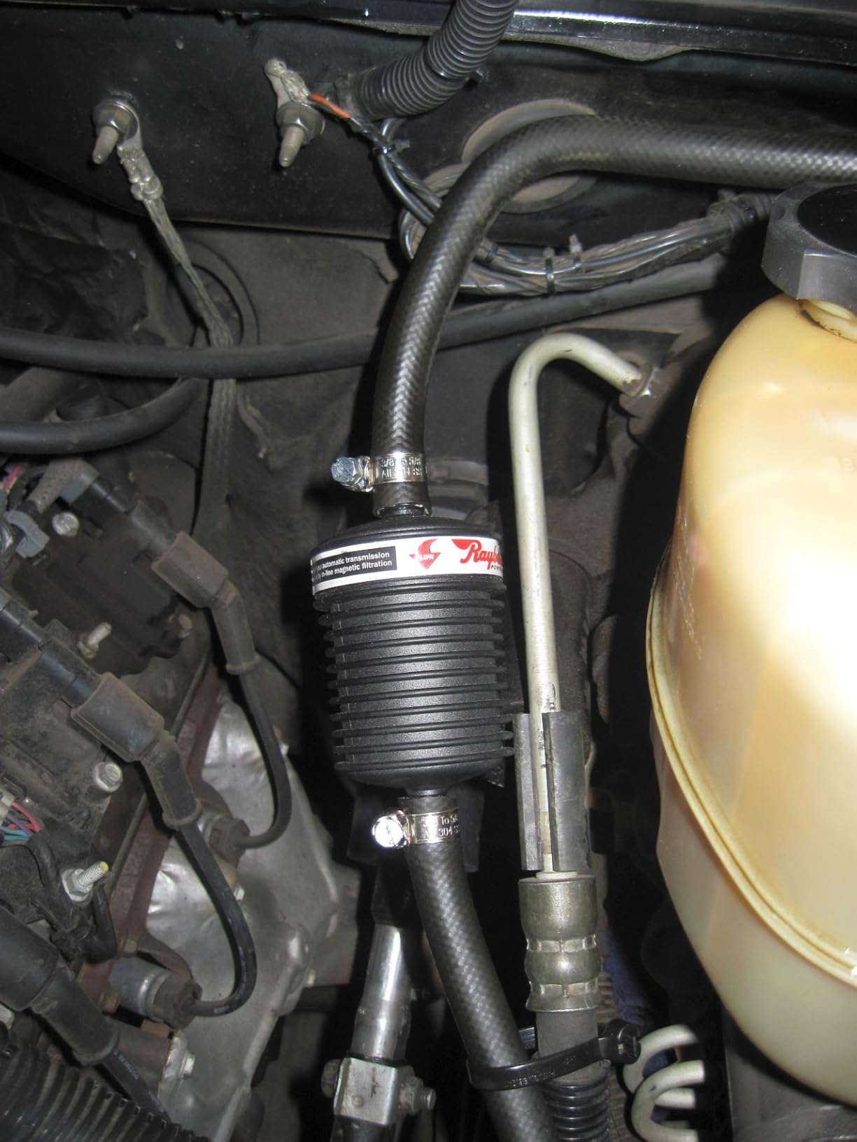 Raybestos Powertrain Inline Magnetic Automatic Transmission / Power Steering Filter 3/8 customer photo 2