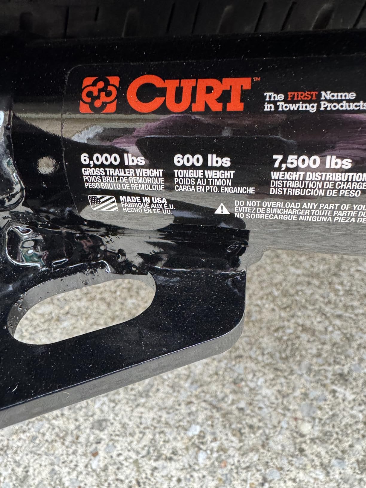 CURT 13182 Class 3 Trailer Hitch, 2-Inch Receiver, Compatible with Select Jeep Grand Cherokee customer photo 1