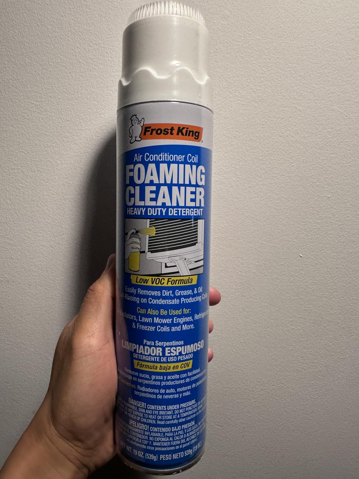 Frost King ACF19 Foam Coil Cleaner, 19 Ounce customer photo 2