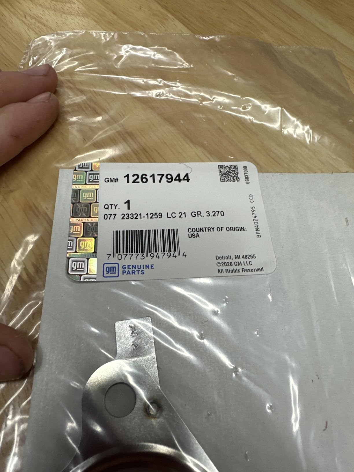 GM Genuine Parts 12617944 Exhaust Manifold Gasket customer photo 2