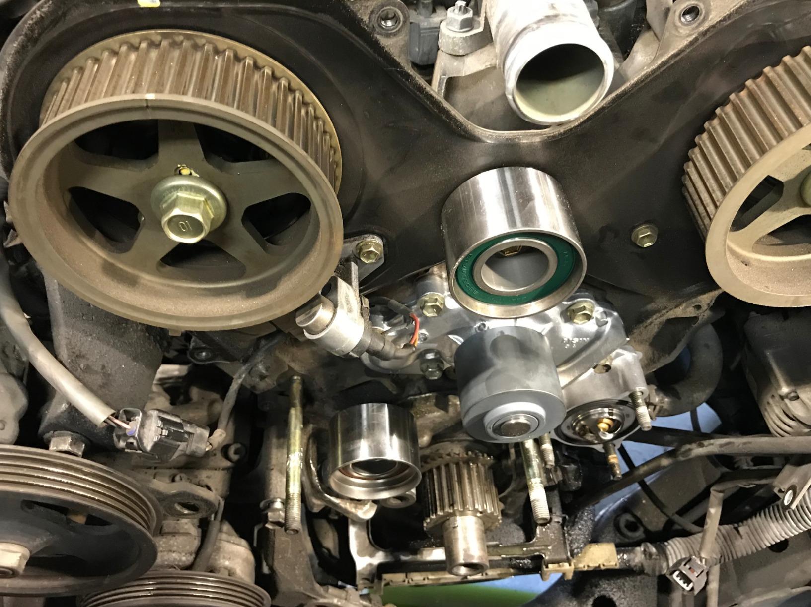 AISIN GENUINE TKT-025 Engine Timing Belt Kit with Water Pump - Compatible with Select Toyota 4Runner, T100, Tacoma, Tundra customer photo 1