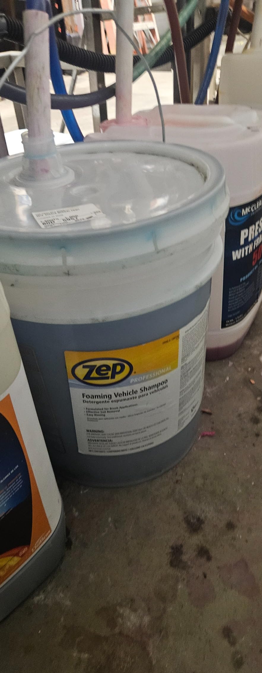 Zep Foaming Vehicle Shampoo 5 Gallon 1041567 - Excellent for Removing Road Film, Dirt and Salt Deposits customer photo 2