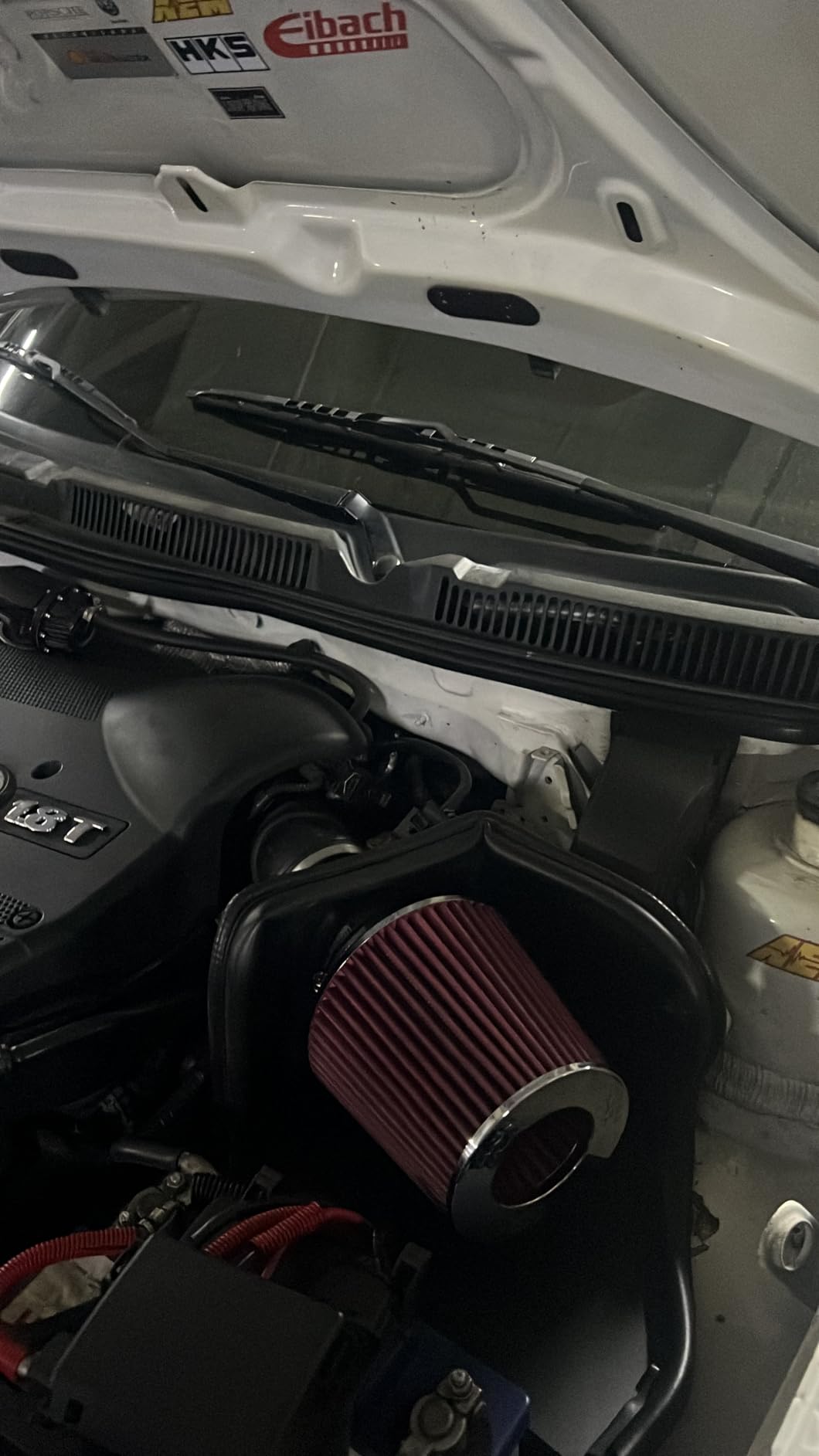 K&N High-Flow Original Lifetime Universal Clamp-On Air Filter: High Performance, Premium: Flange Diameter: 4 In, Filter Height: 5.5 In, Flange Length: 1.125 In, Shape: Round Tapered, RG-1001RD customer photo 2