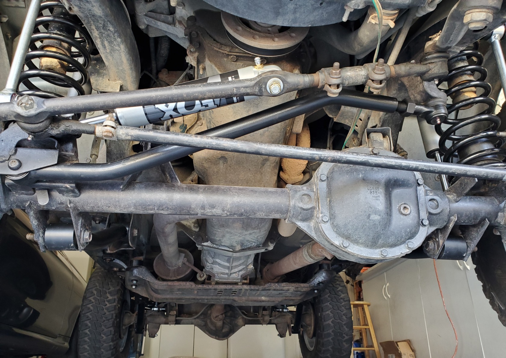 Rough Country Front Adjustable Track Bar for Jeep Wrangler/Cherokee XJ - 7572 customer photo 1