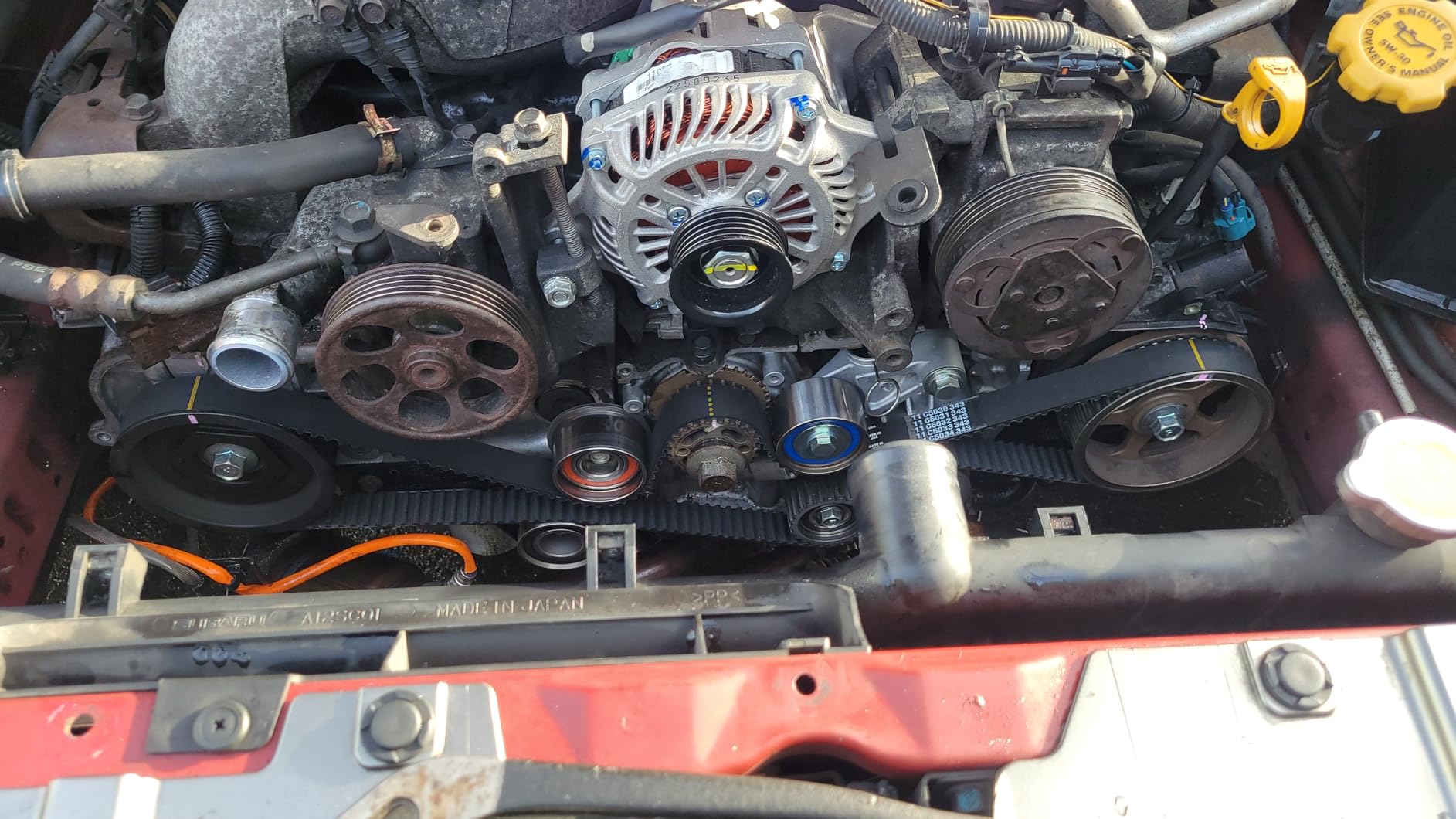 AISIN TKF-006 Engine Timing Belt Kit with Water Pump - Subaru Forester/Legacy/Outback customer photo 1