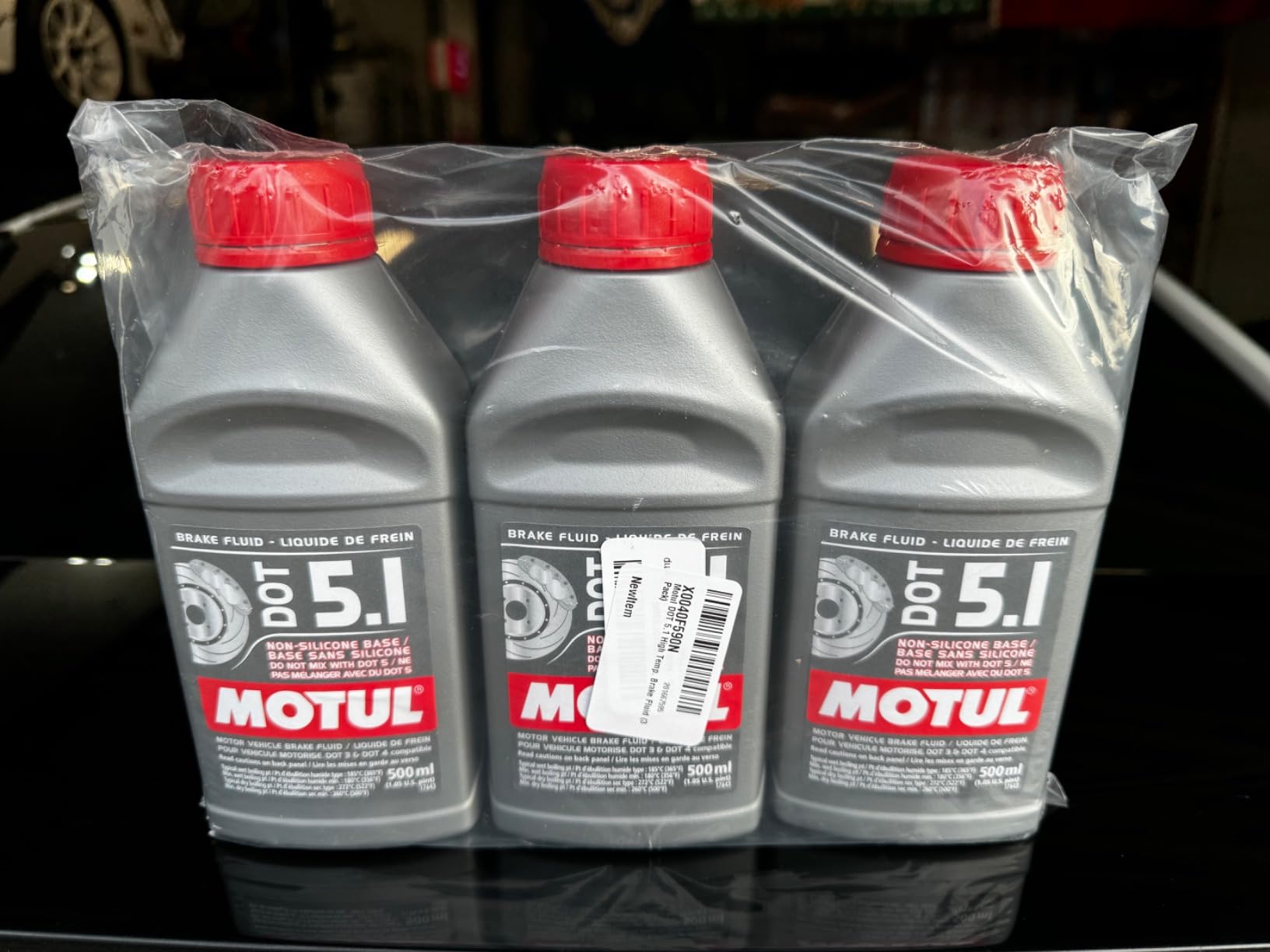 Motul DOT 5.1 Synthetic Brake Fluid - Non-Silicone Based Formula, 500ml Bottle (100951) customer photo 2
