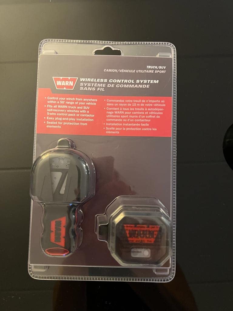 WARN 90287 Wireless Remote Control System for Truck and SUV Winches - Includes Wireless Transmitter and Receiver for Easy, Safe, Long‑Distance Winch Operation customer photo 2