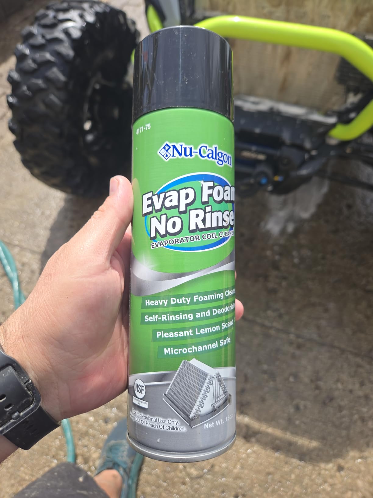 Nu-Calgon 417175 Evap Foam No Rinse Evaporator Coil Cleaner customer photo 1