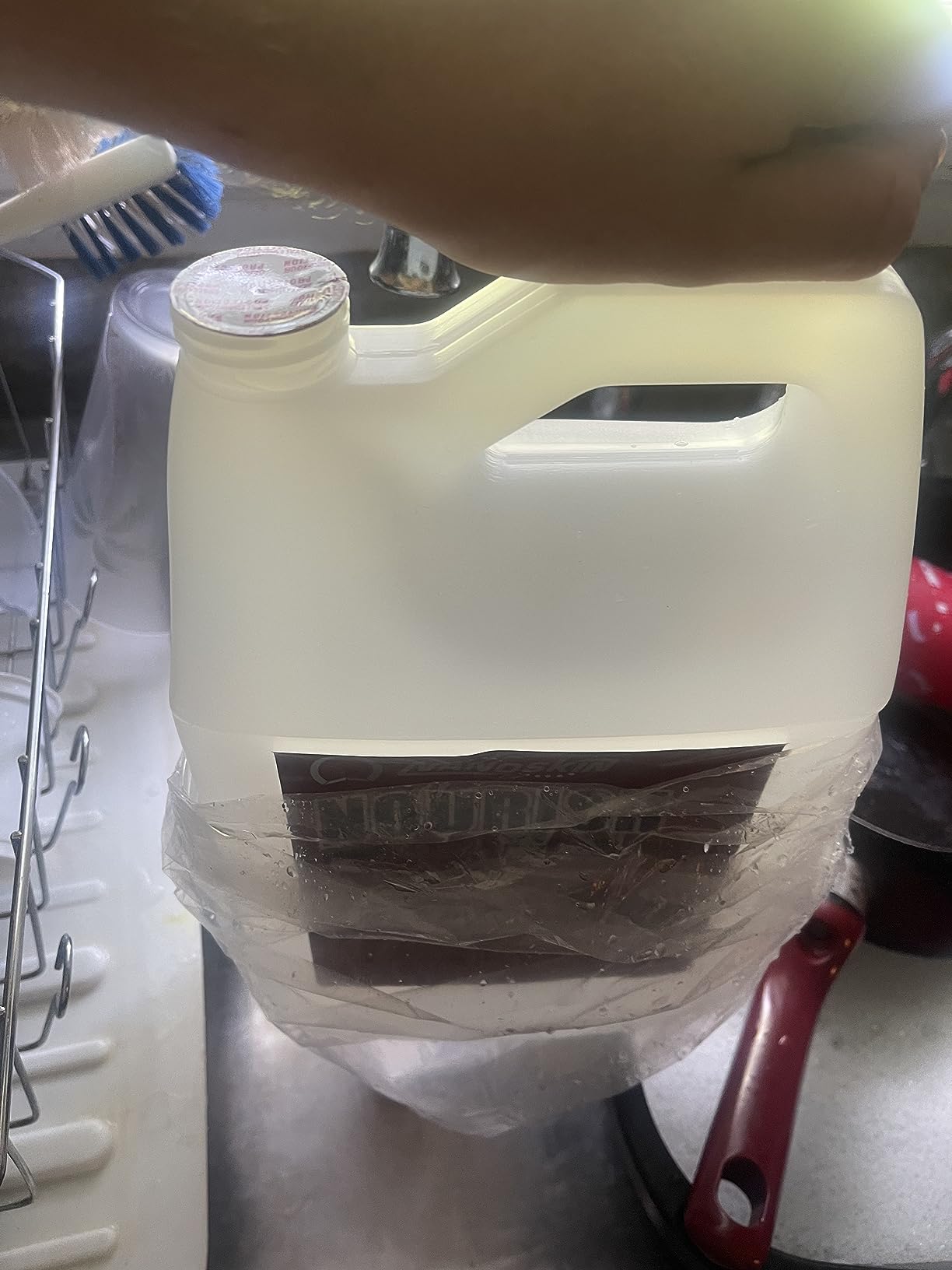 Nanoskin NOURISH One Step Leather Cleaner & Conditioner 1 Gallon - Revitalizes All Types of Leather for Auto Interiors customer photo 1