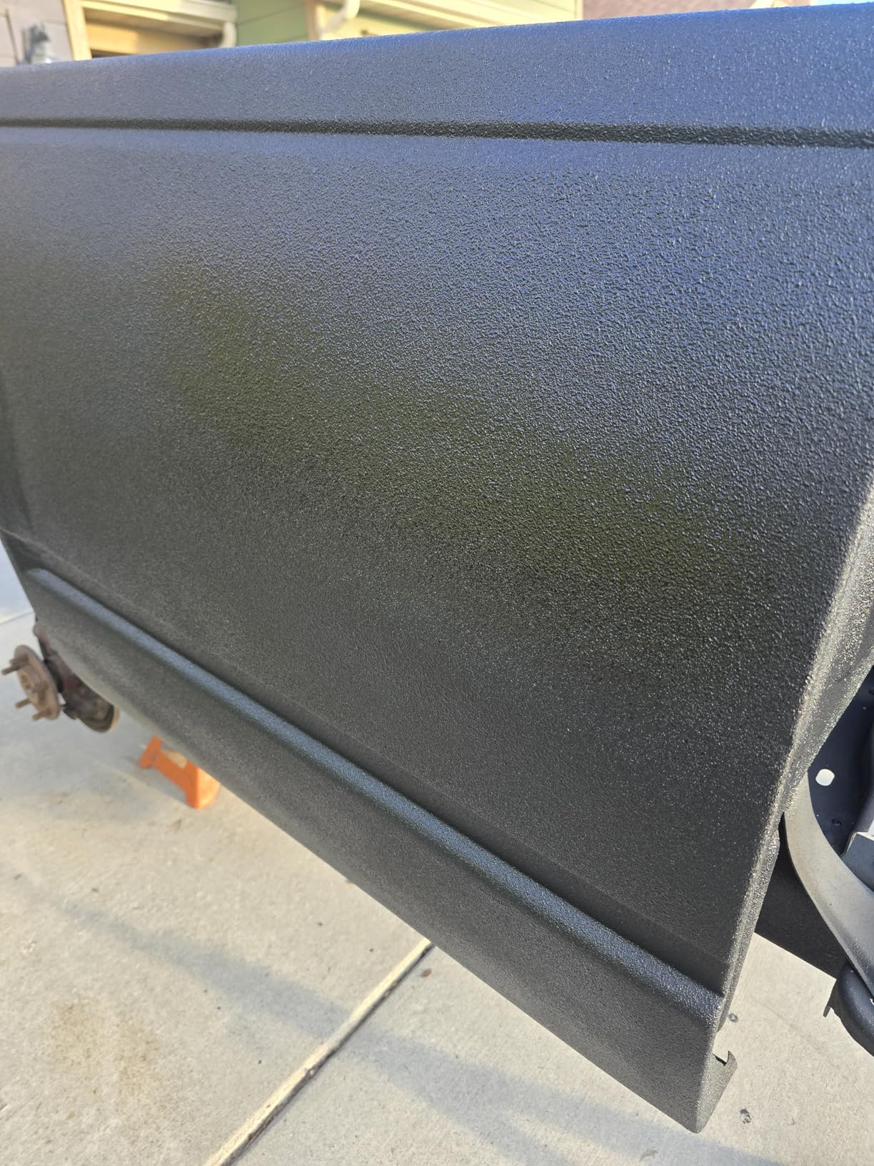 Custom Coat Black 2 Gallon (8 Quart) Urethane Spray-On Truck Bed Liner Kit with Spray Gun and Regulator - Easy 3 to 1 Mix Ratio, Just Mix, Shake and Shoot It - Durable Textured Protective Coating customer photo 1