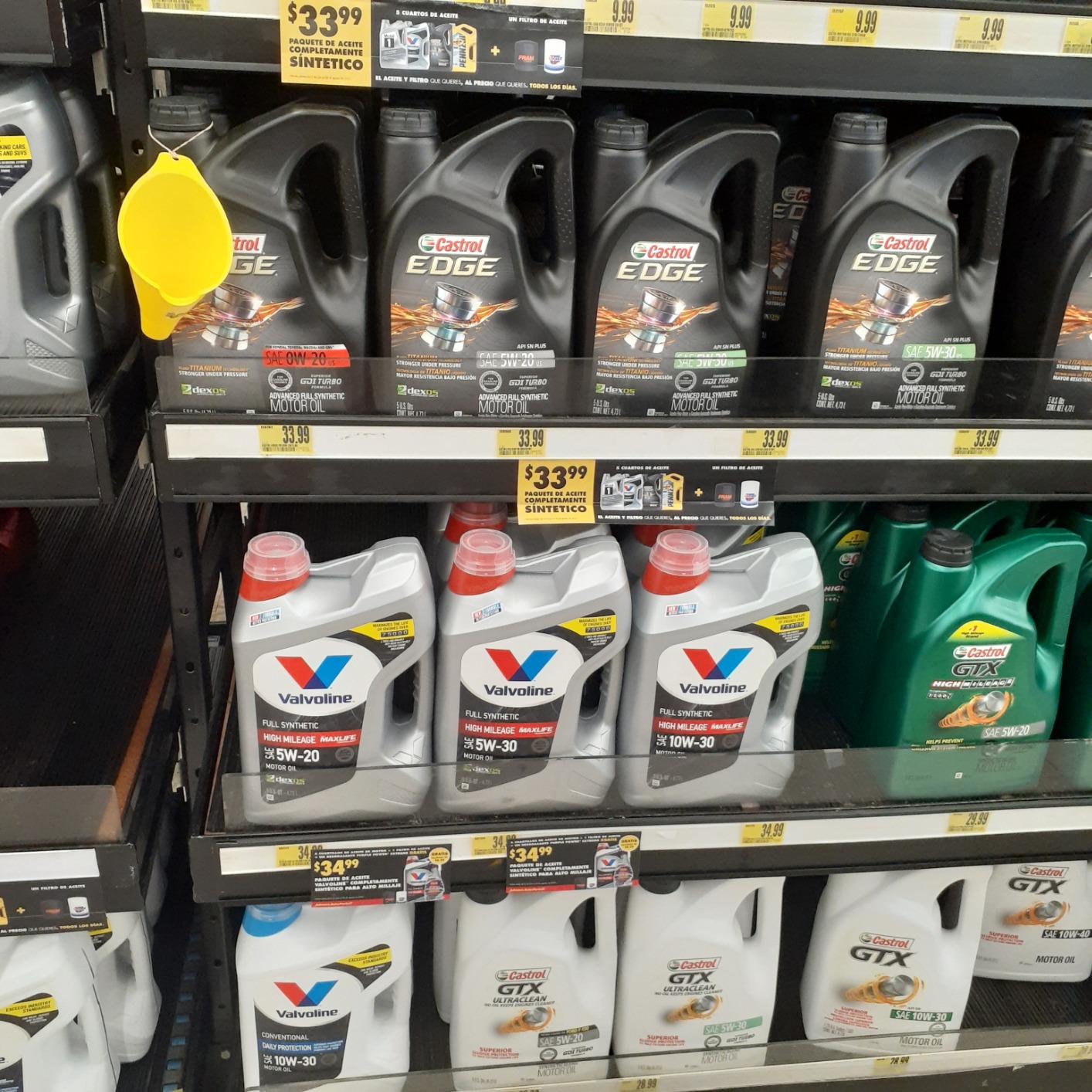 Valvoline Advanced Full Synthetic SAE 0W-20 Motor Oil 5 QT customer photo 2