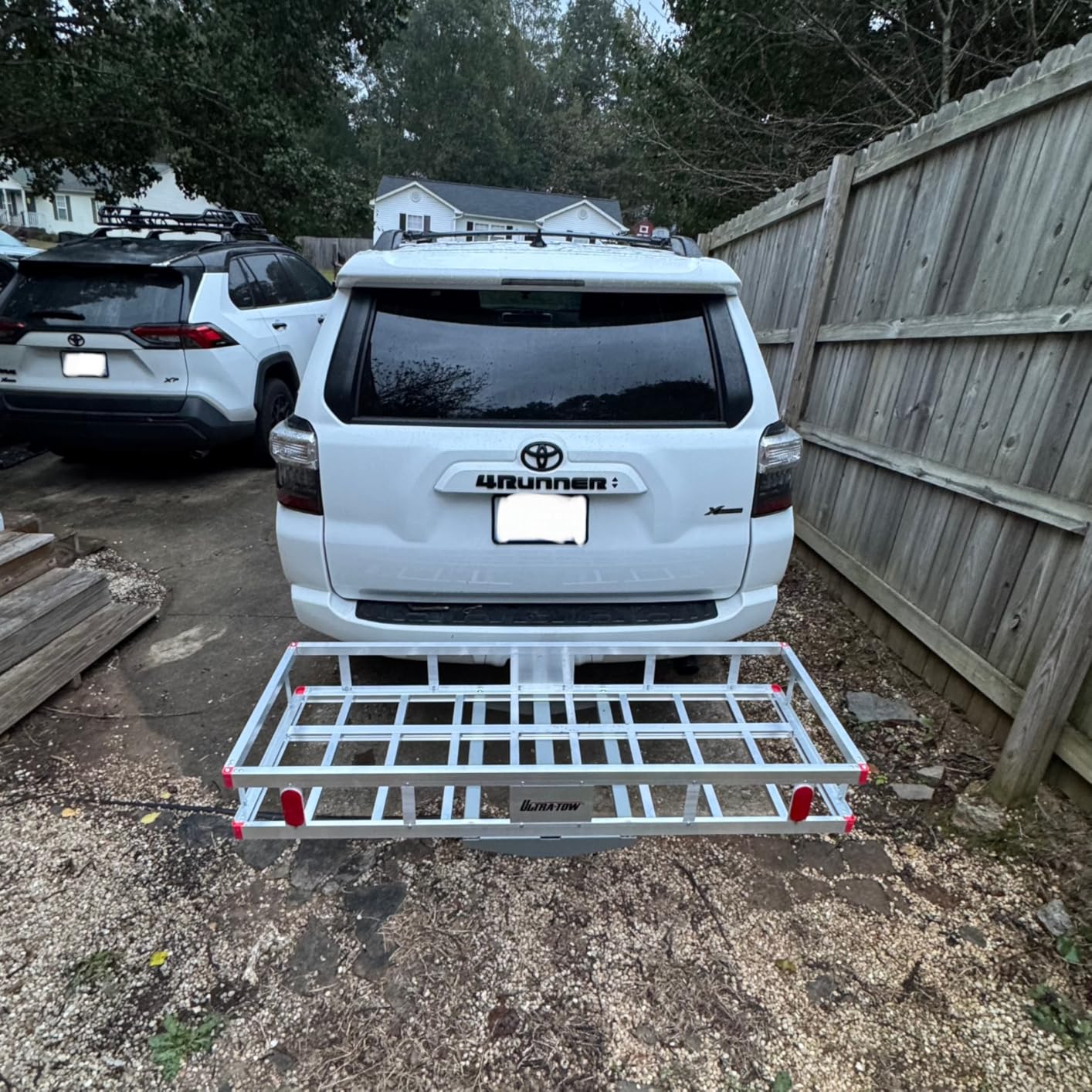 Ultra-Tow Aluminum Hitch Cargo Carrier - 500-Lb. Capacity, Silver, 60in. x 22.5in. x 8in.H customer photo 1