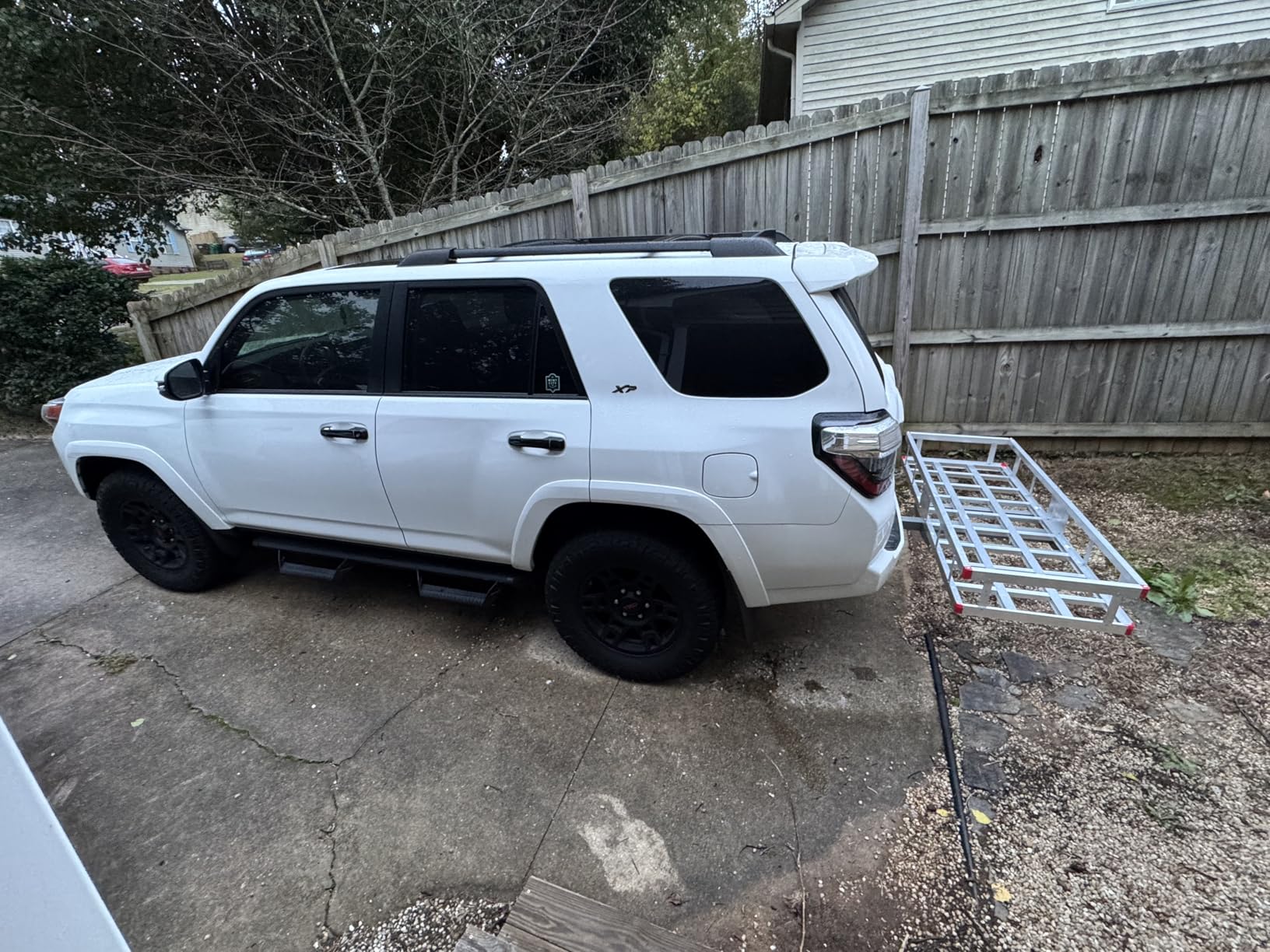 Ultra-Tow Aluminum Hitch Cargo Carrier - 500-Lb. Capacity, Silver, 60in. x 22.5in. x 8in.H customer photo 2