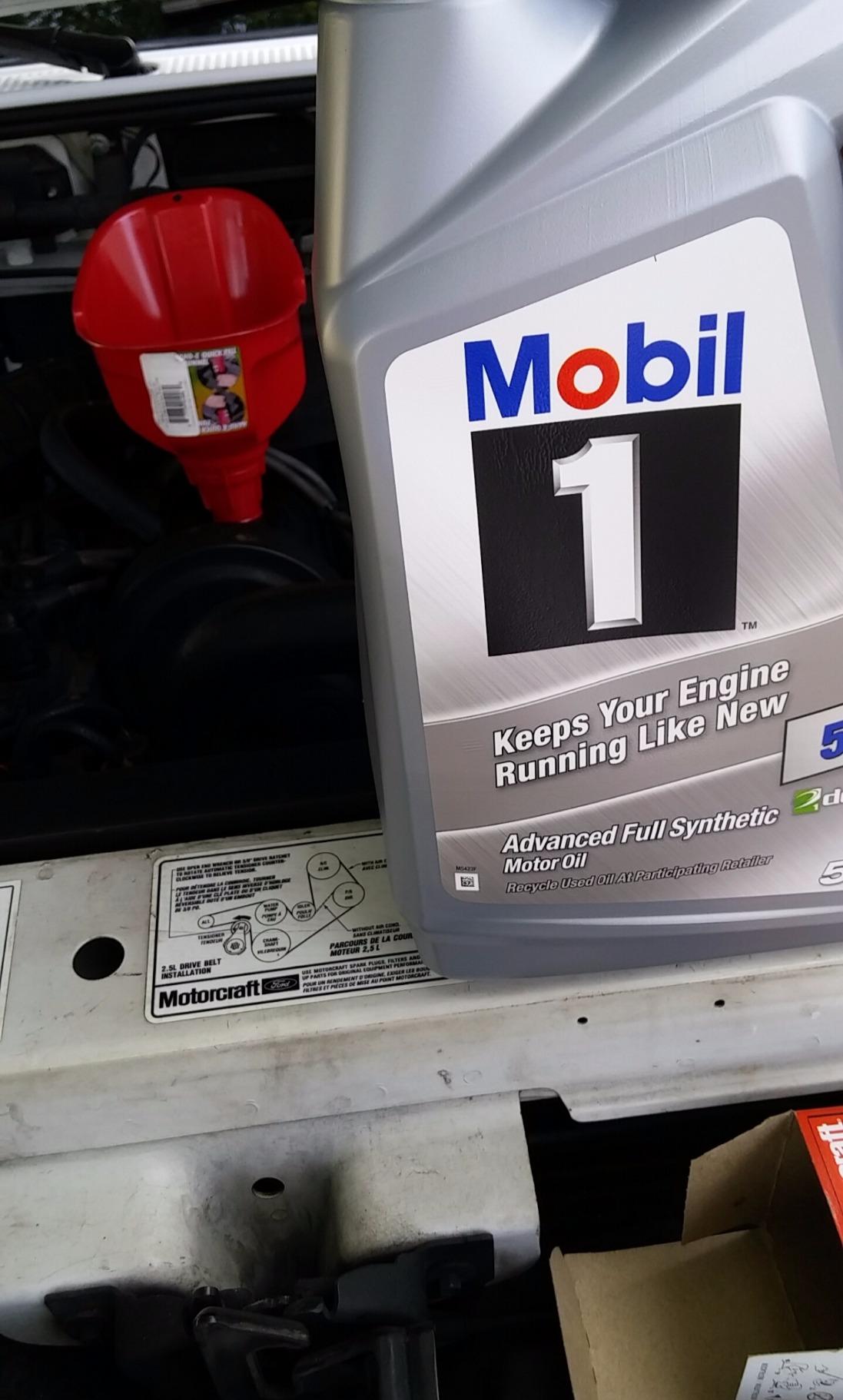 Mobil 1 Advanced Full Synthetic Motor Oil 5W-30, 5 Quart customer photo 2
