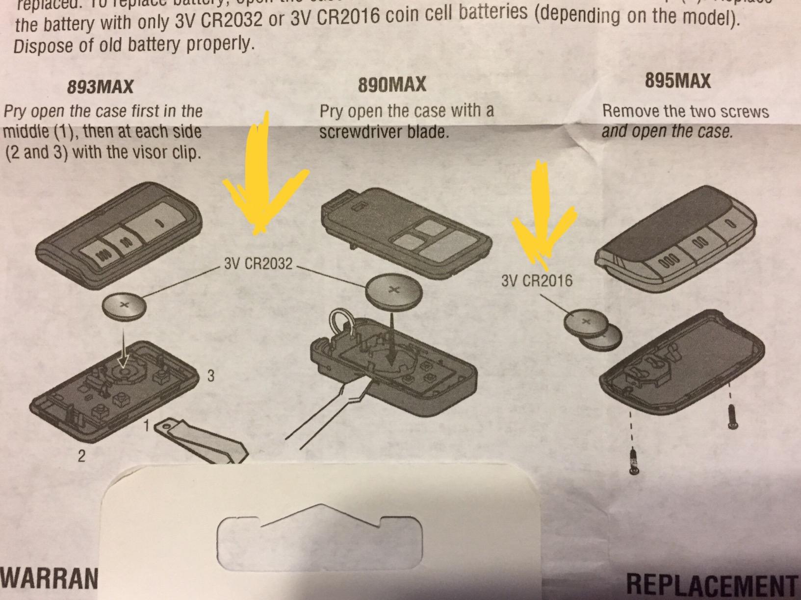 Liftmaster 893Max 3-Button Garage Door Opener Remote Control customer photo 2