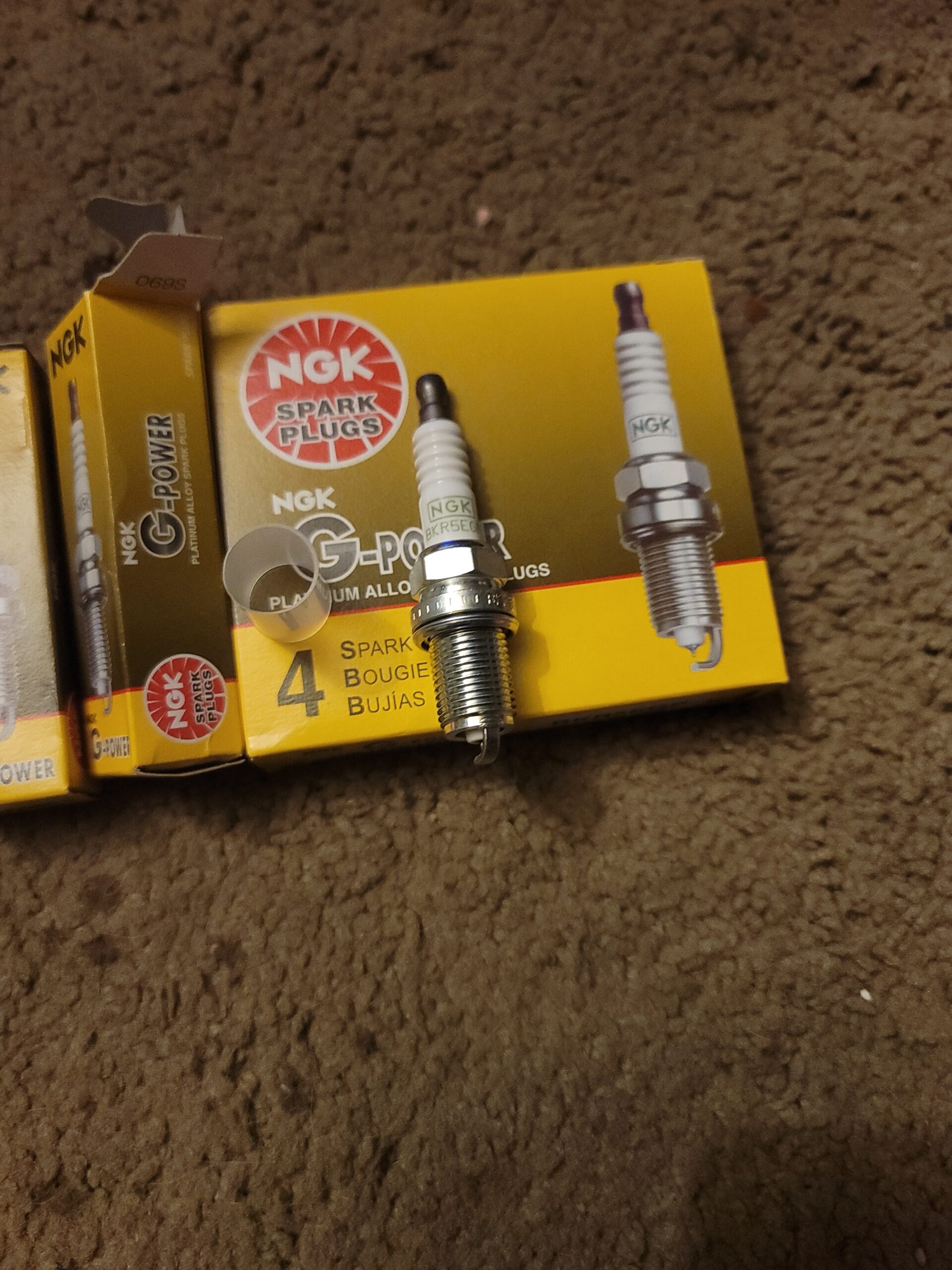NGK 7090 G-Power Platinum Spark Plugs BKR5EGP - 6 PCS customer photo 2