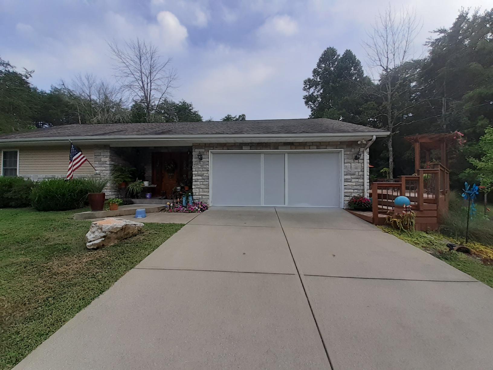 Lifestyle Screens Garage Door Screen - 17x20 White PVC-Coated Polyester Fabric with Privacy & Pet-Resistant Mesh, Spring-Loaded Counterbalance, Easy Entry, Versatile Living Space (White, 16'W x 7'H) customer photo 1