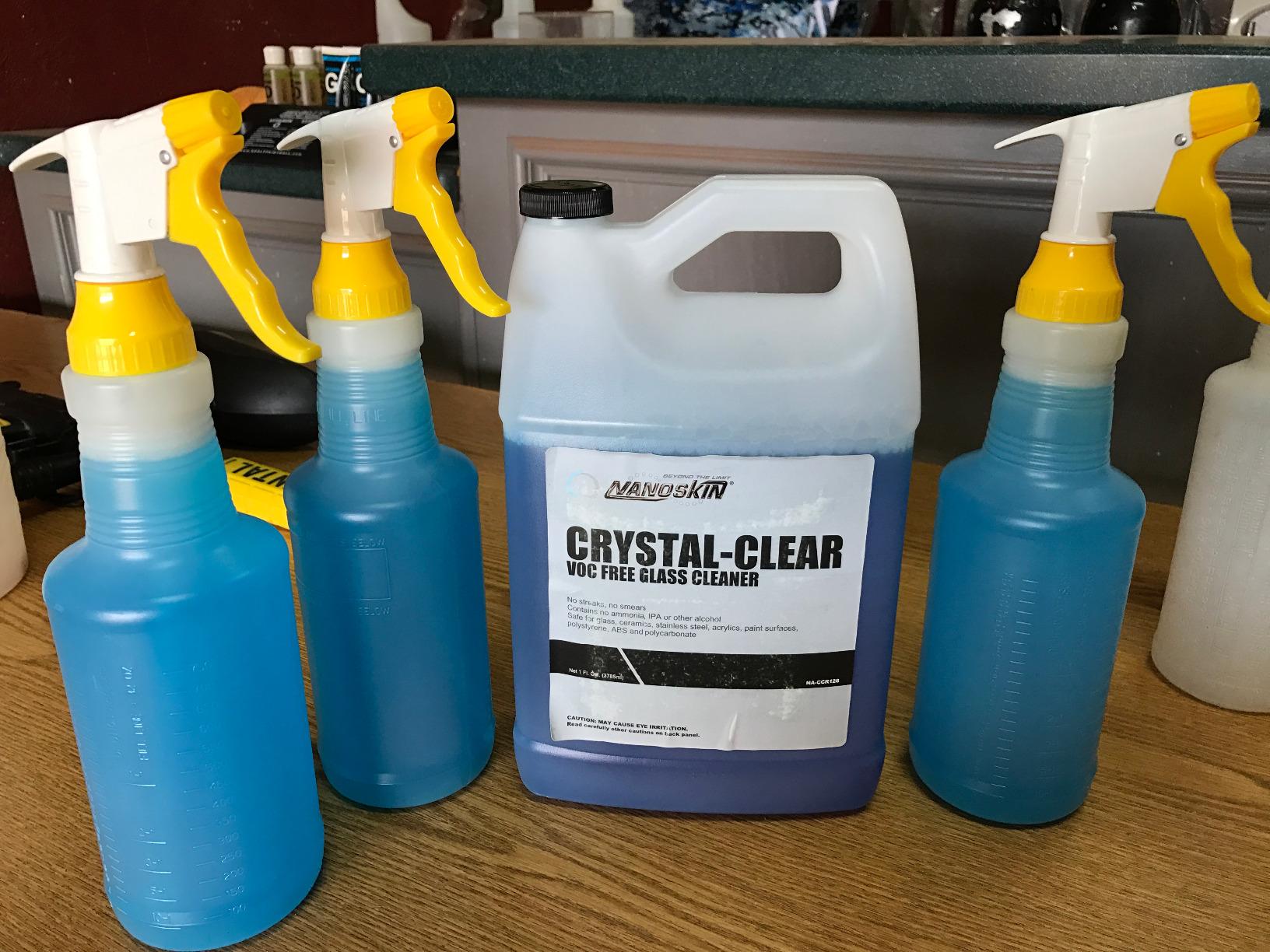 Nanoskin CRYSTAL-CLEAR VOC-Free Glass Cleaner 1 Gallon - Ultra-Concentrated, Eco-Friendly, Streak-Free Finish | Versatile Use for 40:1 Dilution | Perfectly Safe for Auto, Home, Garage & Beyond customer photo 1