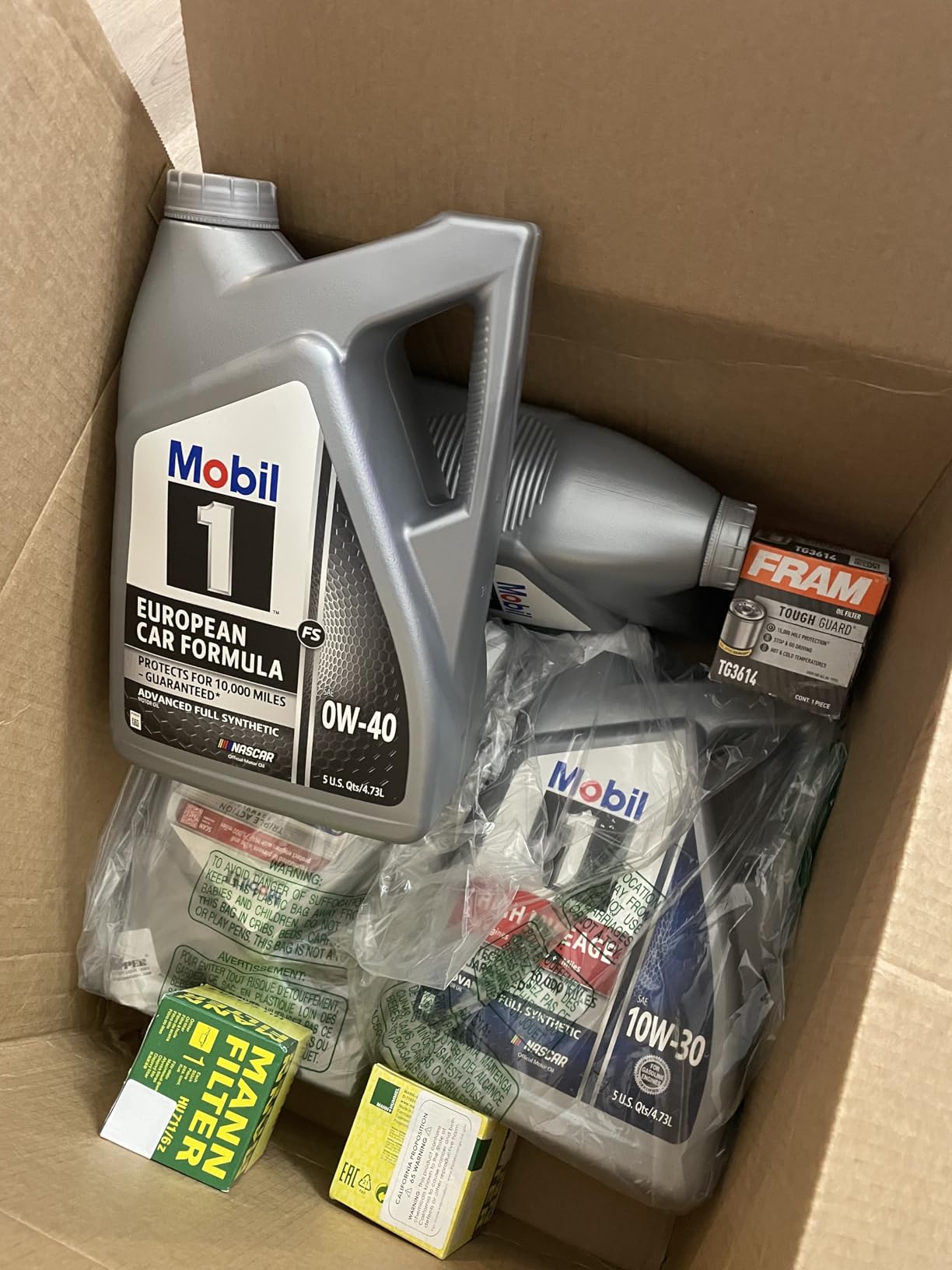 Mobil 1 High Mileage Full Synthetic Motor Oil 10W-30, 5 Quart customer photo 2