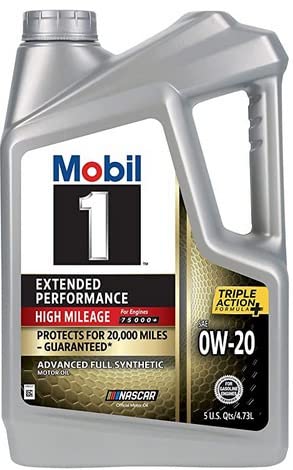 Mobil 1 Extended Performance Full Synthetic Motor Oil 0W-20, 5 Quart customer photo 2