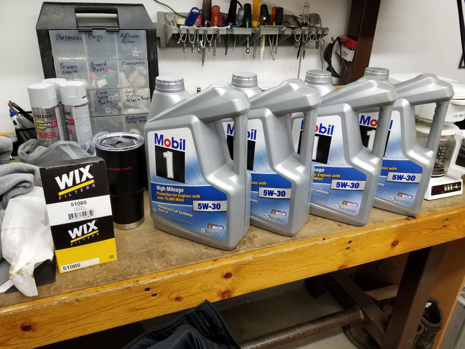Mobil 1 High Mileage Full Synthetic Motor Oil 5W-30, 5 Quart customer photo 1