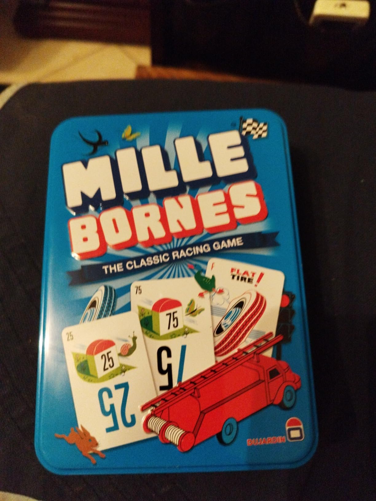 Asmodee Mille Bornes Classic Racing Card Game - Fast-Paced Family Strategy Game for Ages 7+, 2-6 Players, 20 Minute Playtime customer photo 2