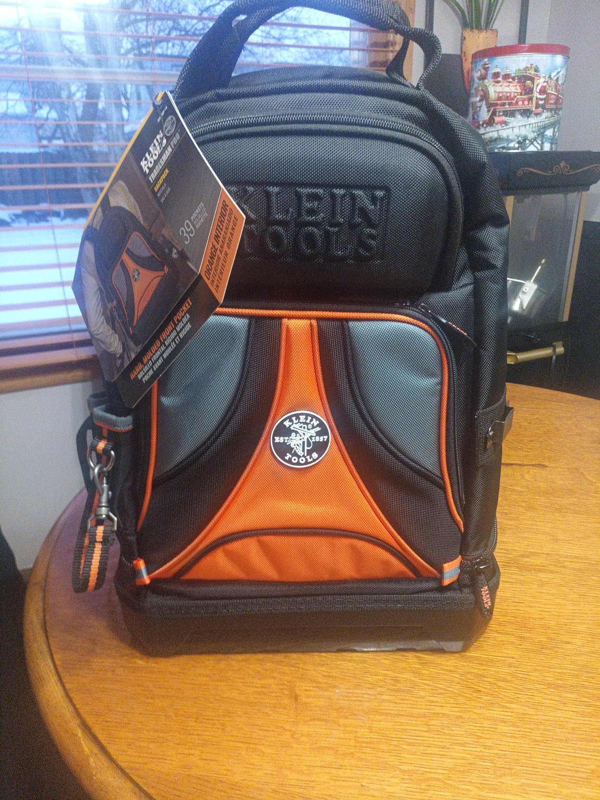 Klein Tools 55421BP-14 Tool Backpack, Heavy Duty Tradesman Pro Tool Bag Organizer with 39 Pockets, Molded Bottom customer photo 1