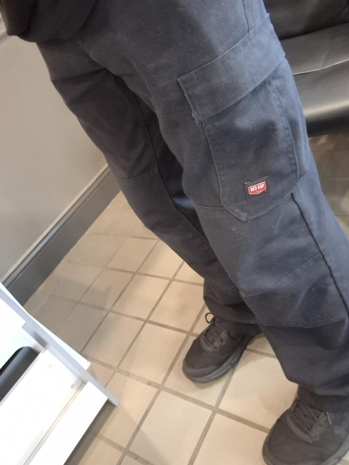 Red Kap Men's Double Knee No-Scratch Shop Pants customer photo 2