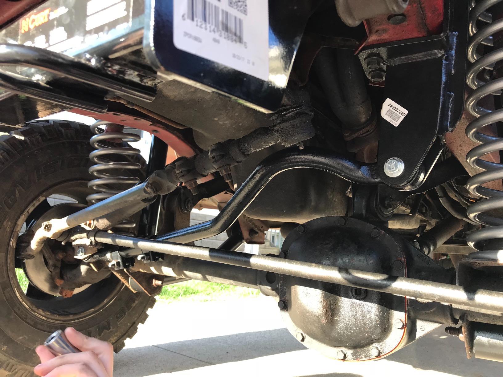 Rough Country Front Forged Adjustable Track Bar for 84-01 Jeep XJ/ZJ/MJ - 1042 customer photo 2
