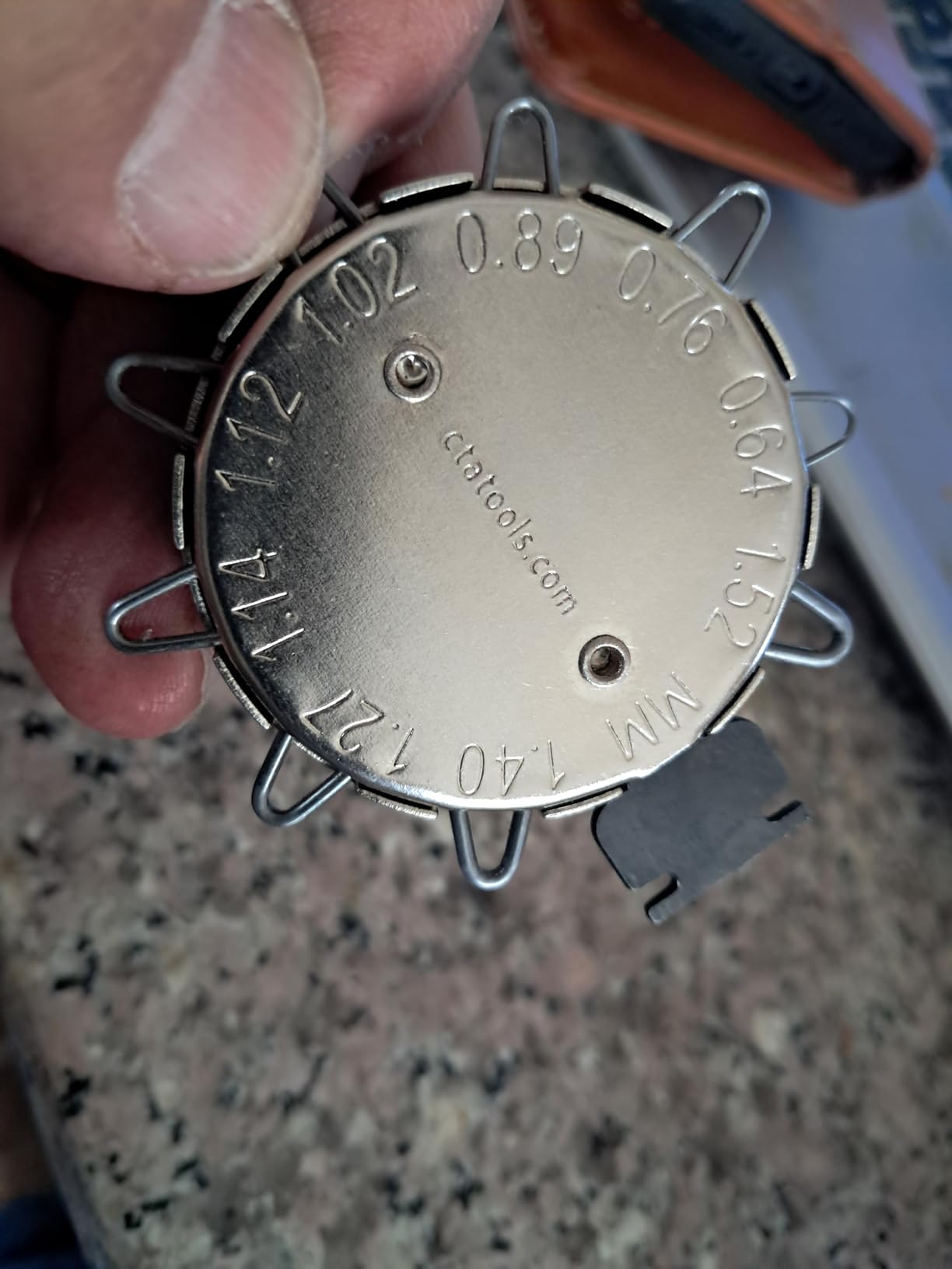 CTA Tools 3238 9 Wire Spark Plug Gap Gauge customer photo 1