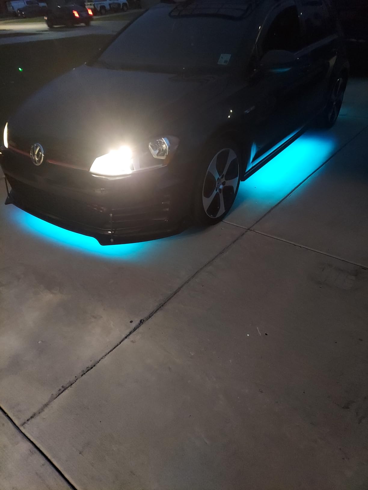 Xprite Car Underglow Neon Accent Strip Lights, 4 Pcs RGB 252 LEDs Underglow Kit with Sound Active Function Music Mode & Wireless Remote, Exterior Car Lights Underbody Lighting for Truck SUV Van customer photo 1