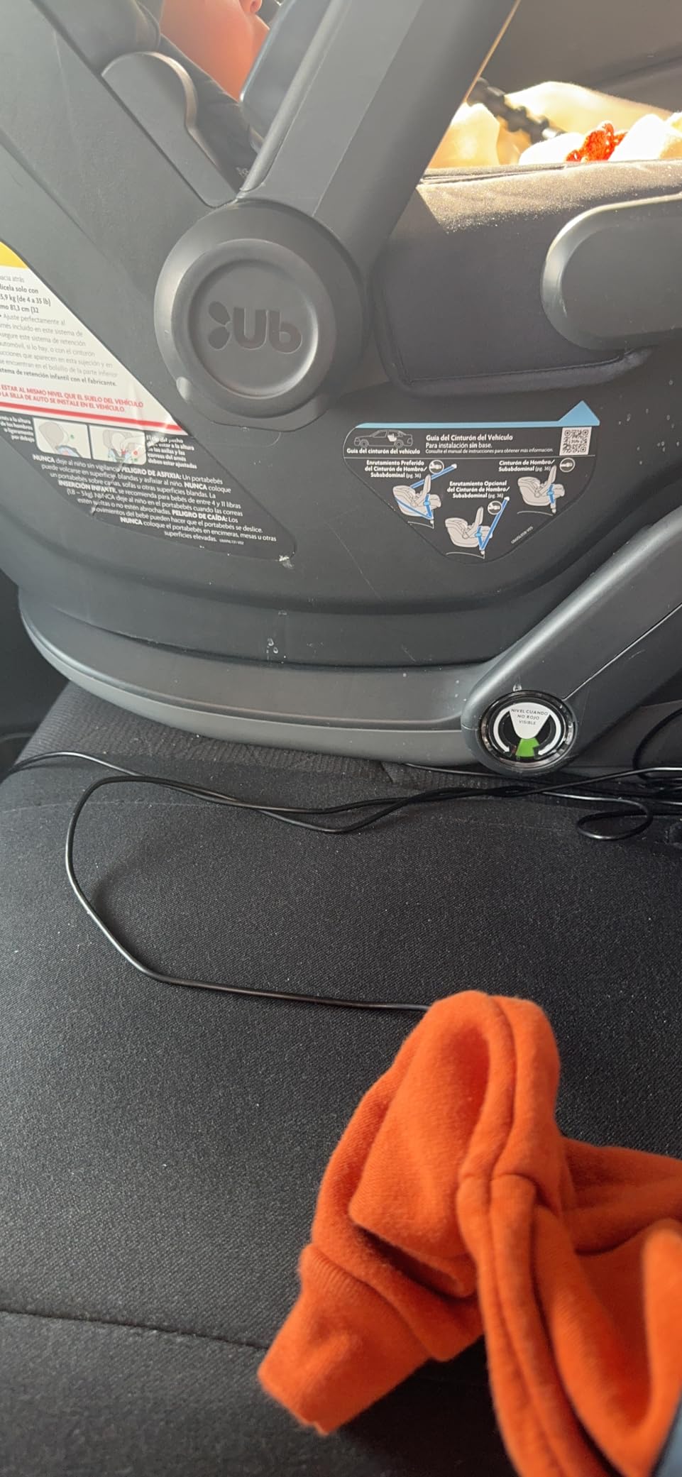 UPPAbaby Extra Mesa Car Seat Base / Compatible with Mesa, V2 & V3 Infant Car Seats customer photo 2