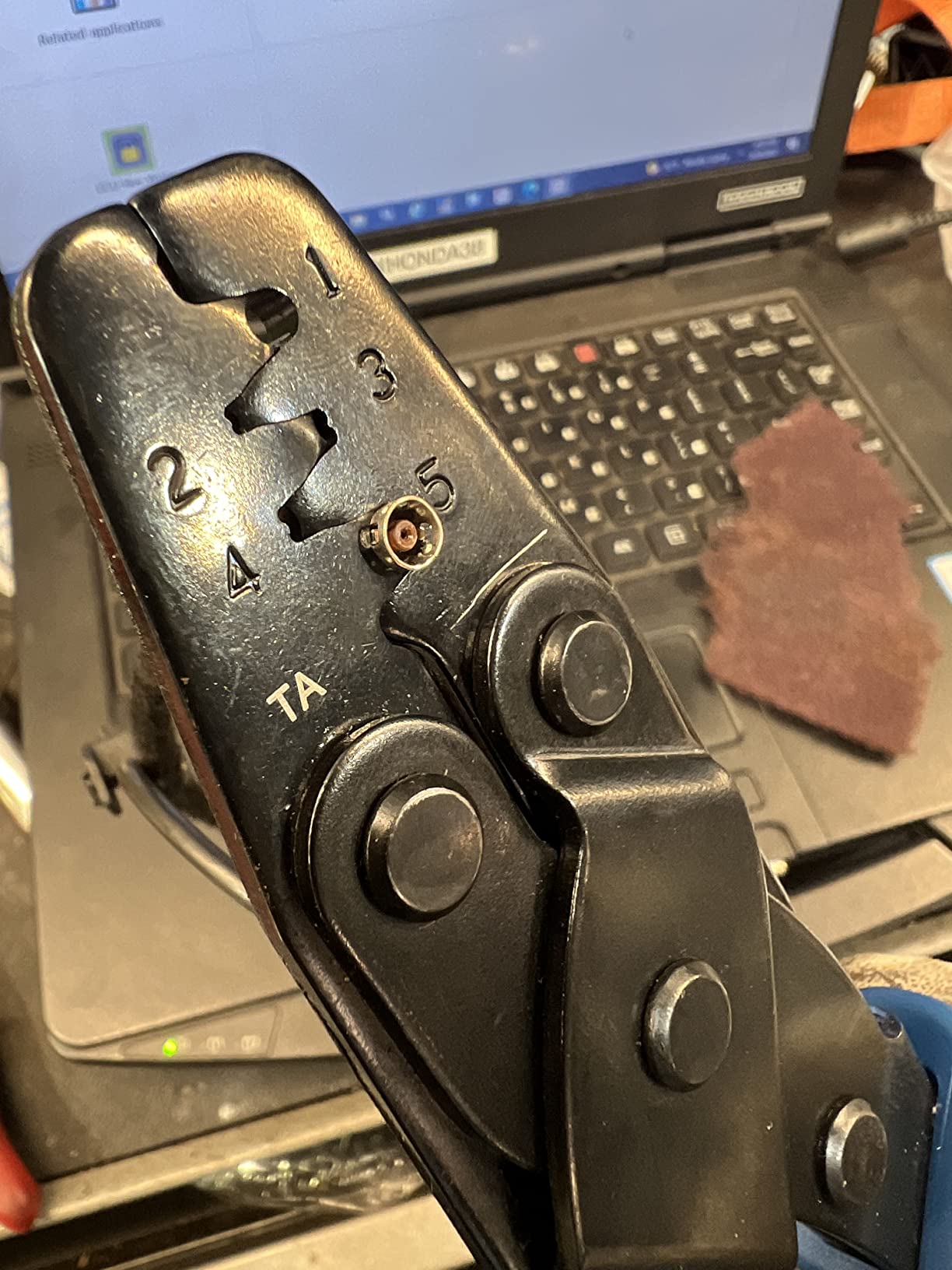 S&G Tool Aid - Terminalcrimper For Weather Pack & Metri Pack Term (18910),Black and Blue customer photo 2