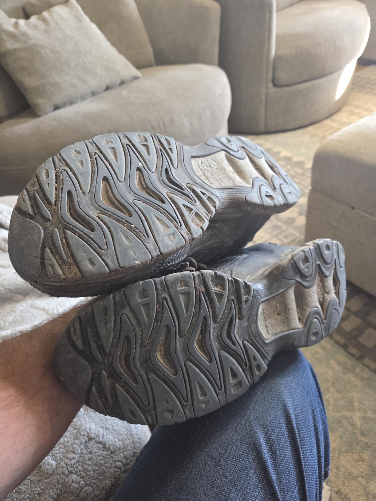 Skechers Men's Cankton Steel Toe Construction Shoe - Electrical Hazard Rated, Memory Foam customer photo 2