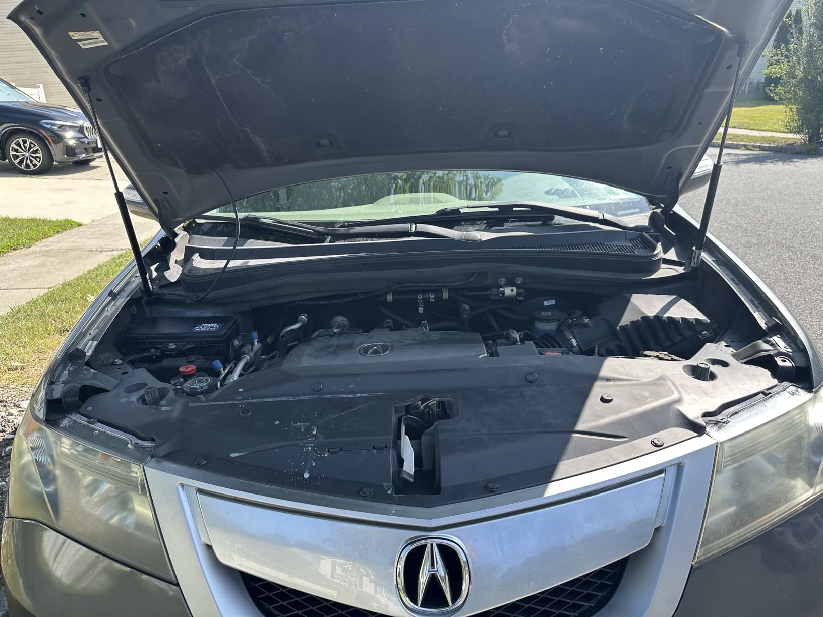 Qty(2) Gas Charged Front Hood Lift Supports, Struts Arms Compatible with Acura MDX 2007 to 2013 PM1109 customer photo 1