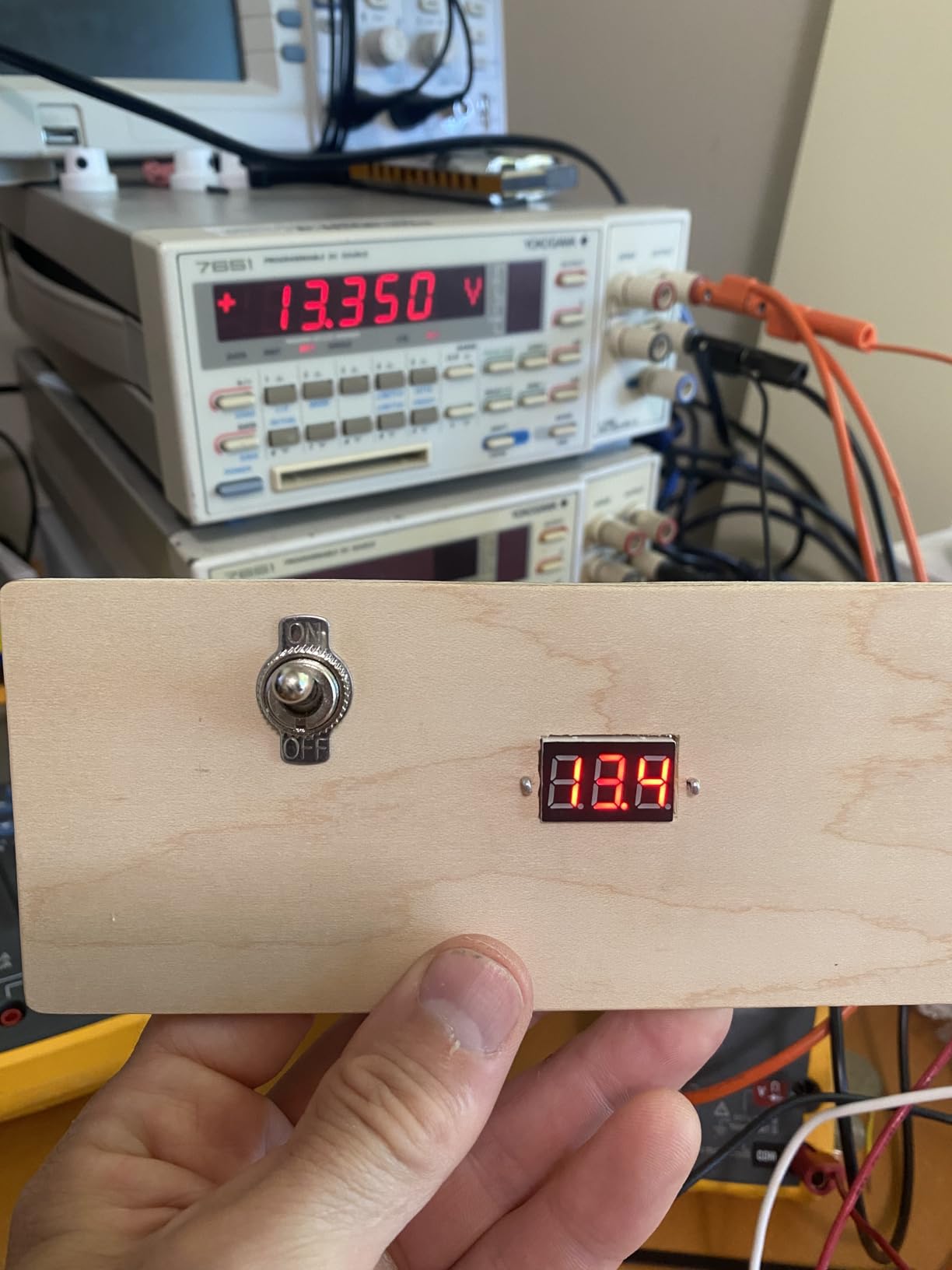 bayite Pack of 5 Three-Wire Calibratable DC 0~30V Red Digital Mini Voltmeter Gauge Tester Mount Car Motorcycle Battery Monitor customer photo 1