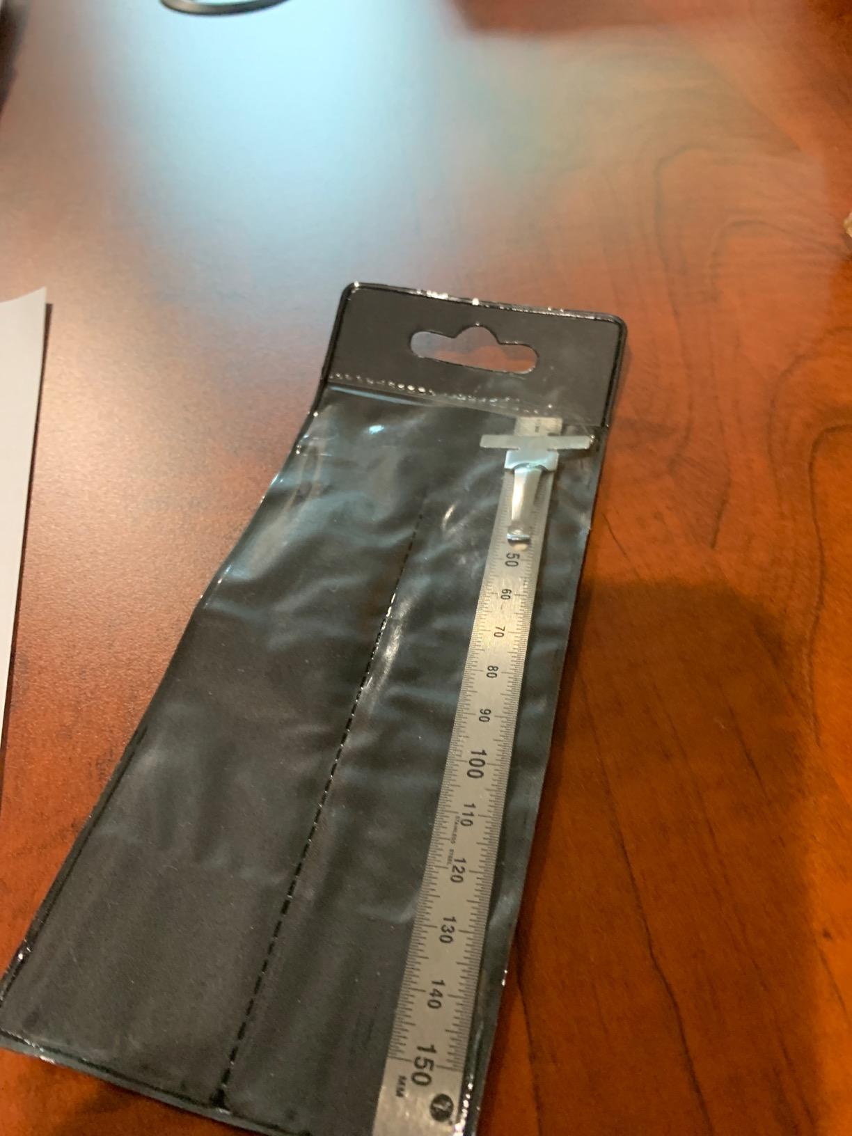 SE Stainless Steel SAE Metric Ruler Set - Stainless Steel Precision Ruler Measuring Tool - Detachable Clips - Set of 2 Pcs - 925PSR-2 customer photo 2