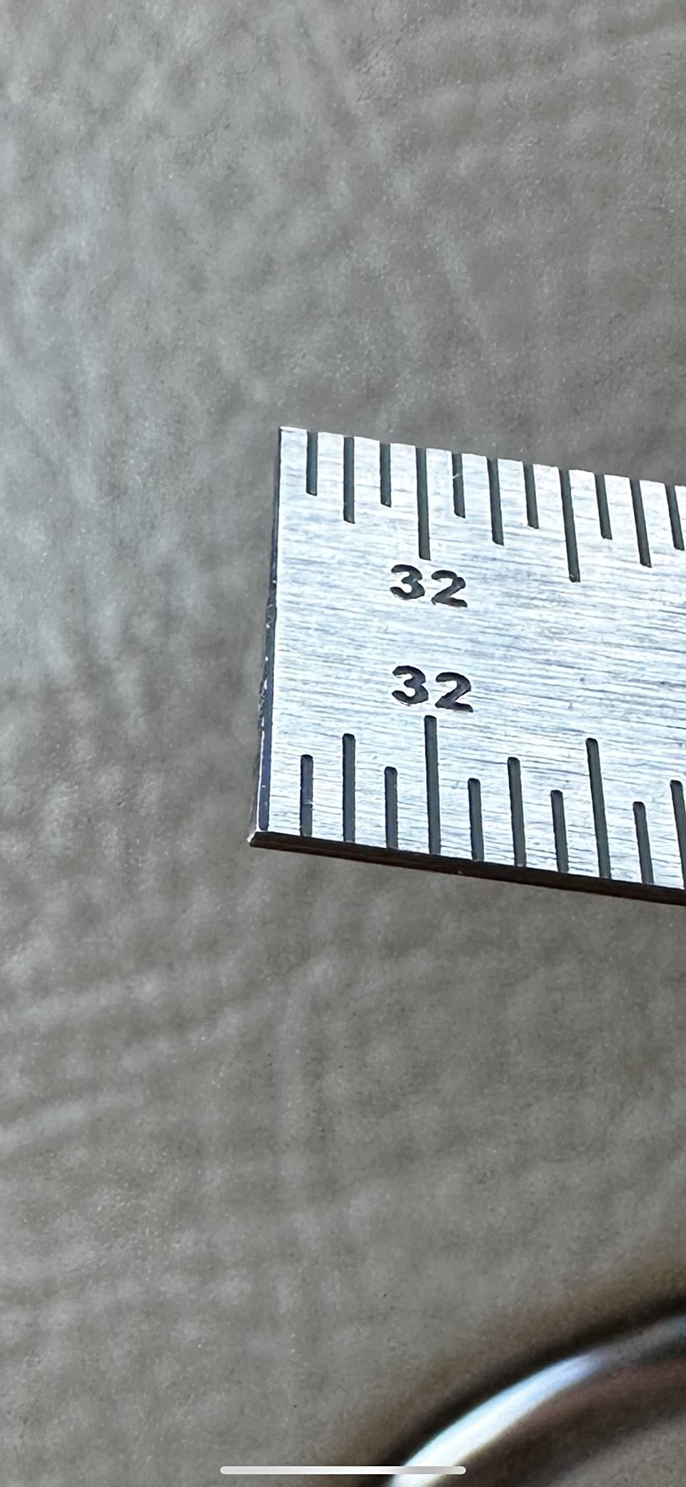 SE Stainless Steel SAE Metric Ruler Set - Stainless Steel Precision Ruler Measuring Tool - Detachable Clips - Set of 2 Pcs - 925PSR-2 customer photo 4