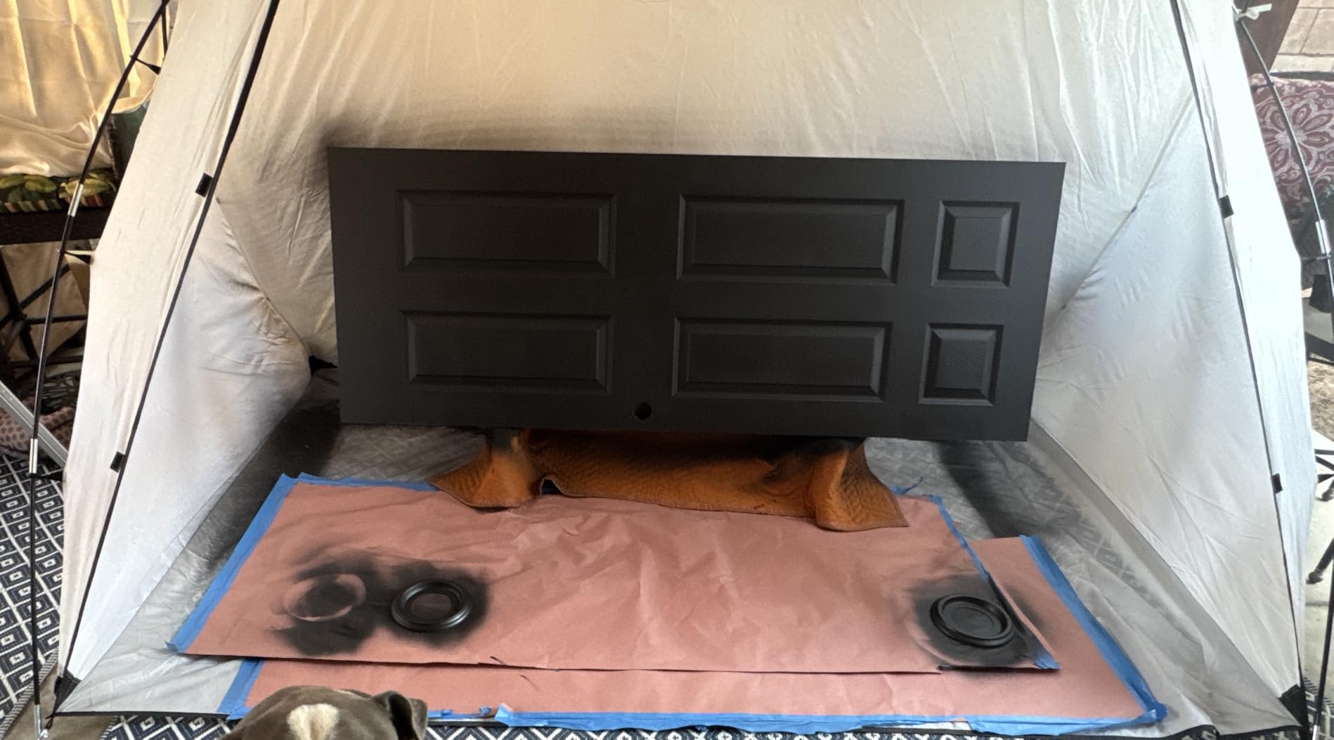 HomeRight Large Spray Shelter C900038 Portable Paint Booth for DIY Spray Painting, Hobby Paint Booth Tool Painting Station, Spray Paint Tent customer photo 1