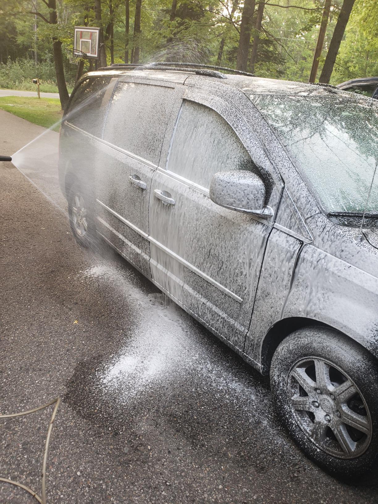 Nanoskin CHERRY SUDS Foaming Car Wash Concentrated Shampoo 5 Gallons for Foam Cannons, Foam Guns, Bucket Washes | Pressure Washer Safe customer photo 2