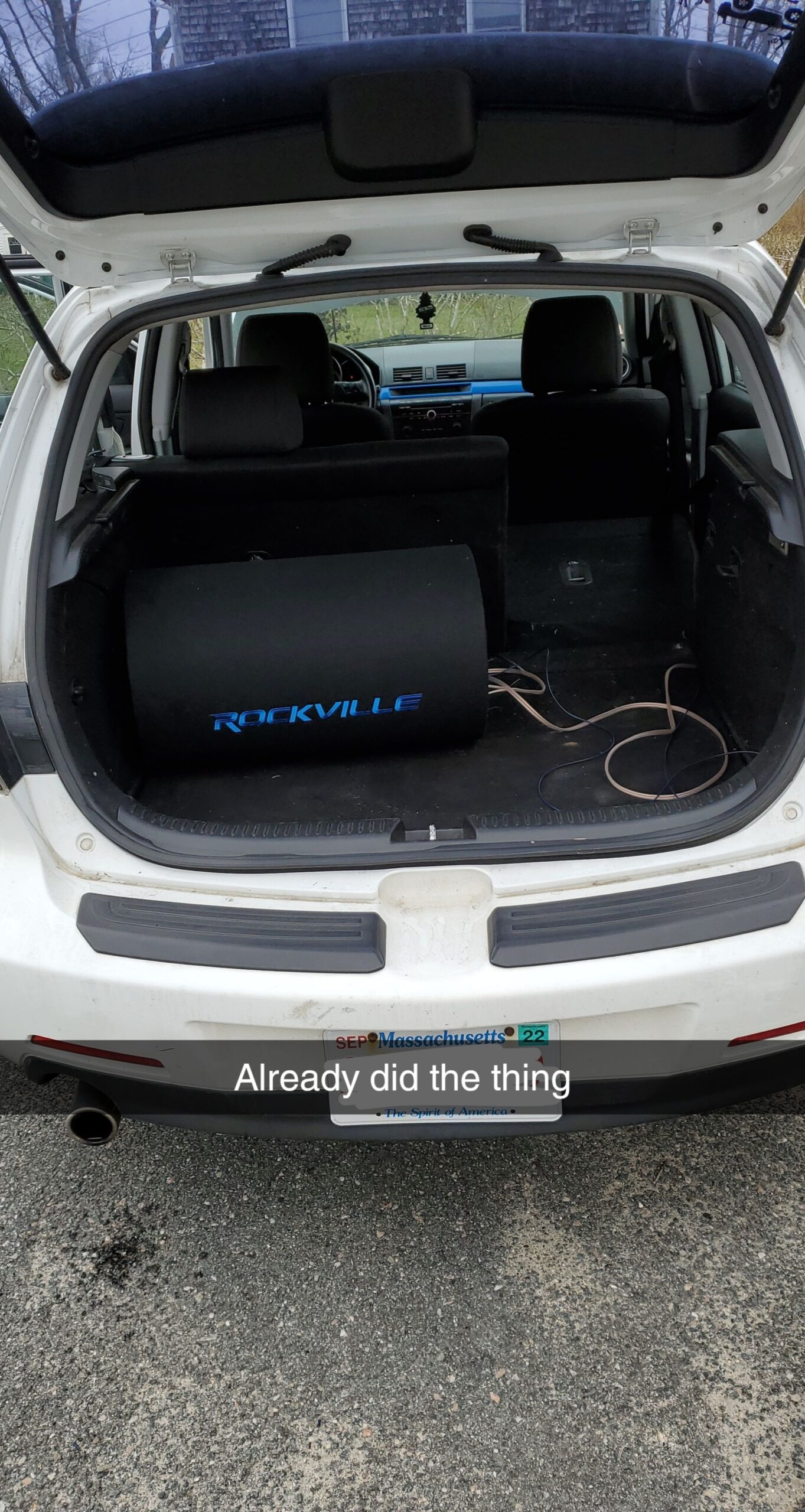 Rockville RTB12A Bundle: 12 in 600 Watt Powered Subwoofer Bass Tube with Bass Remote, RWK10 10 Gauge Amp Installation Kit customer photo 2